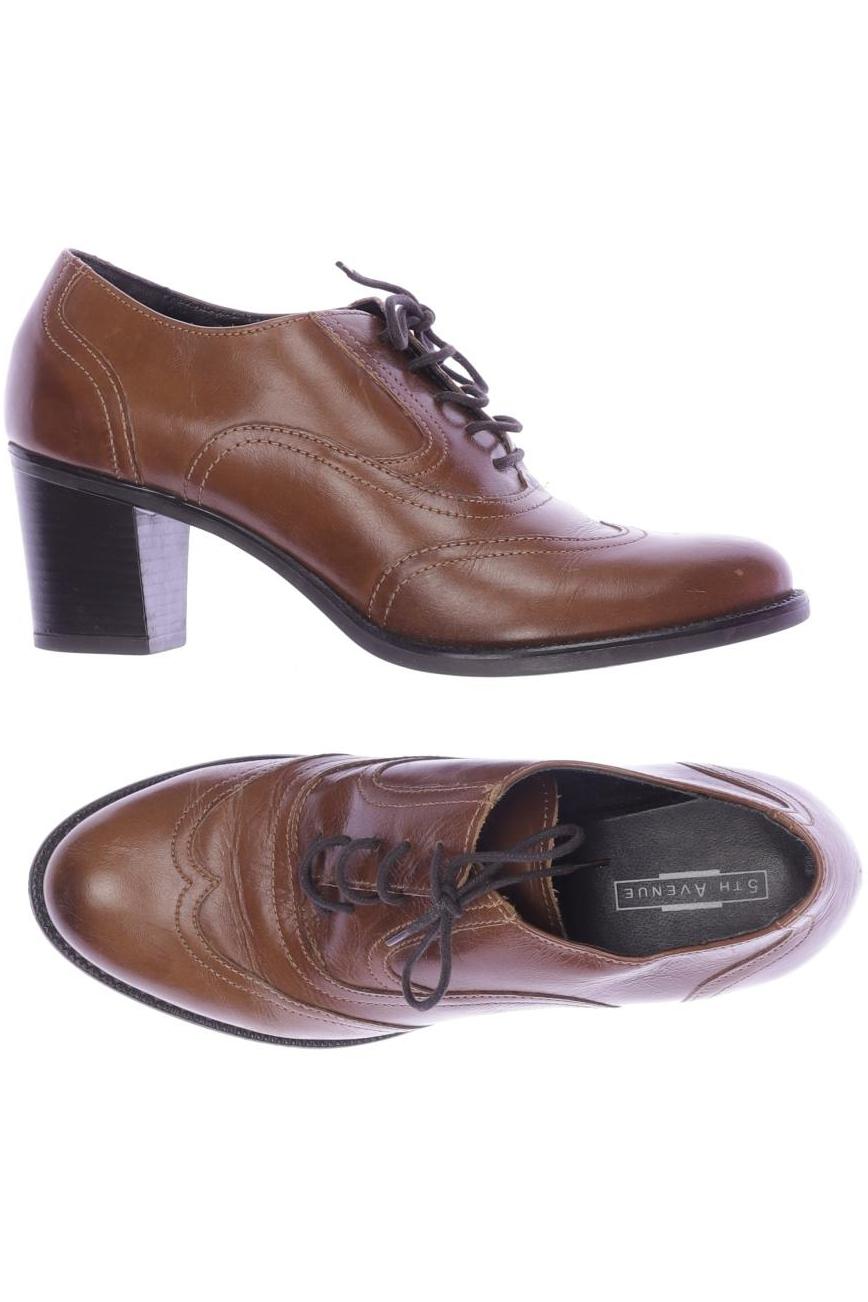 

5th Avenue Damen Halbschuh, braun, Gr. 38