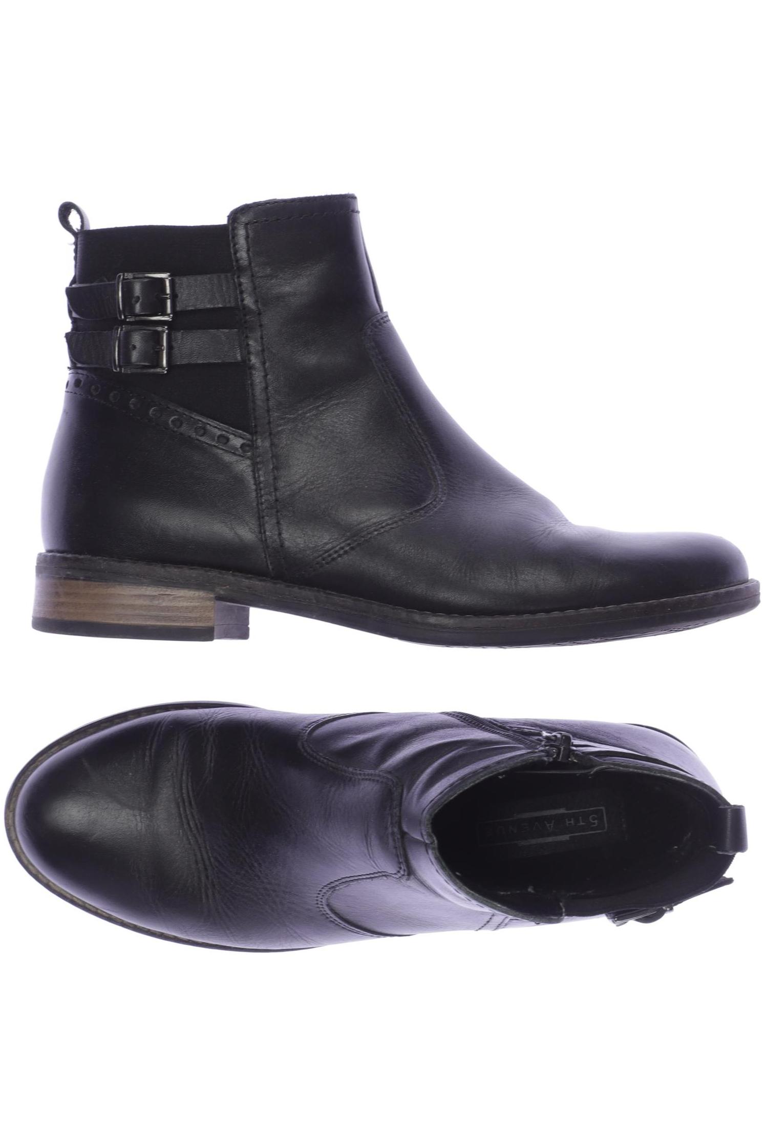 

5th Avenue Damen Stiefelette, schwarz, Gr. 36