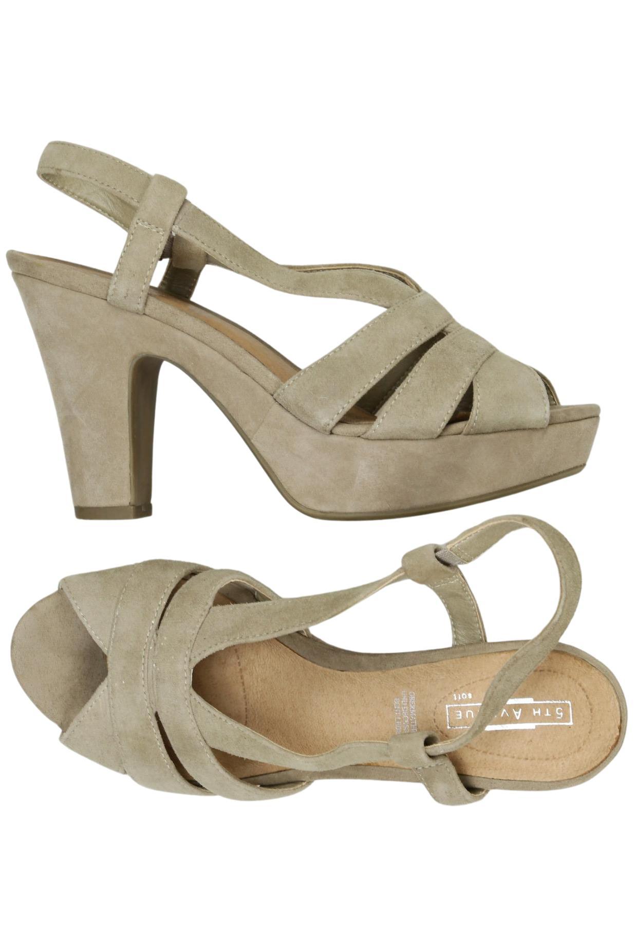 

5th Avenue Damen Sandale, beige, Gr. 38