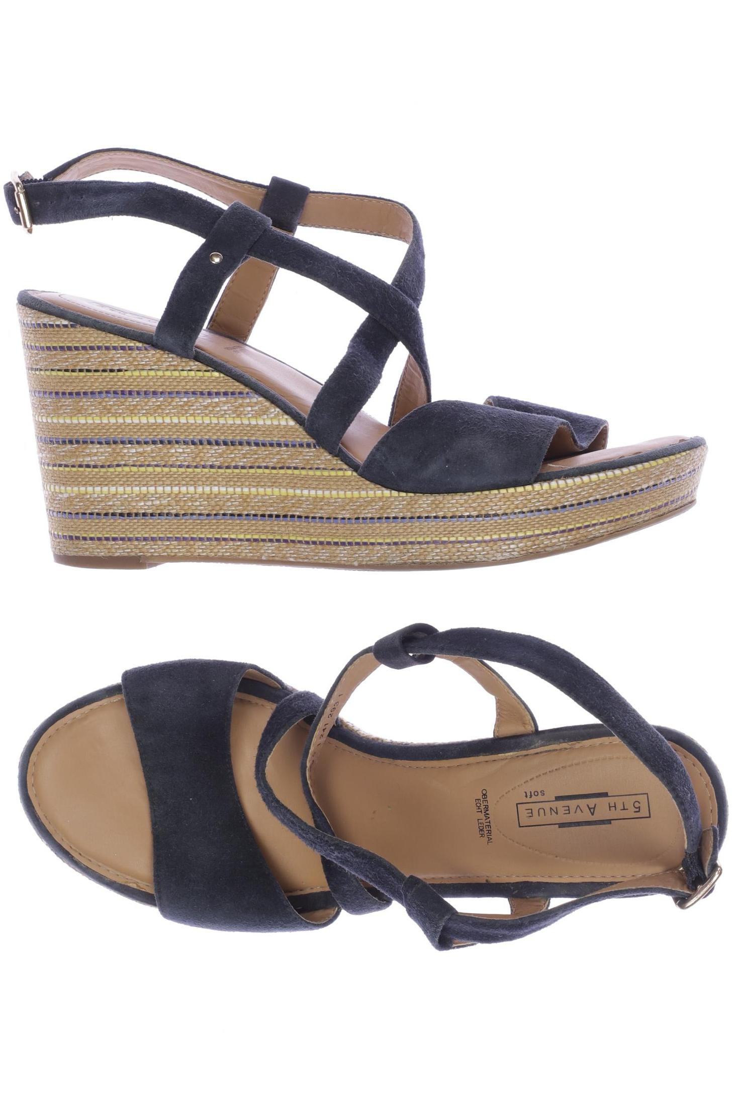 

5th Avenue Damen Sandale, marineblau, Gr. 40