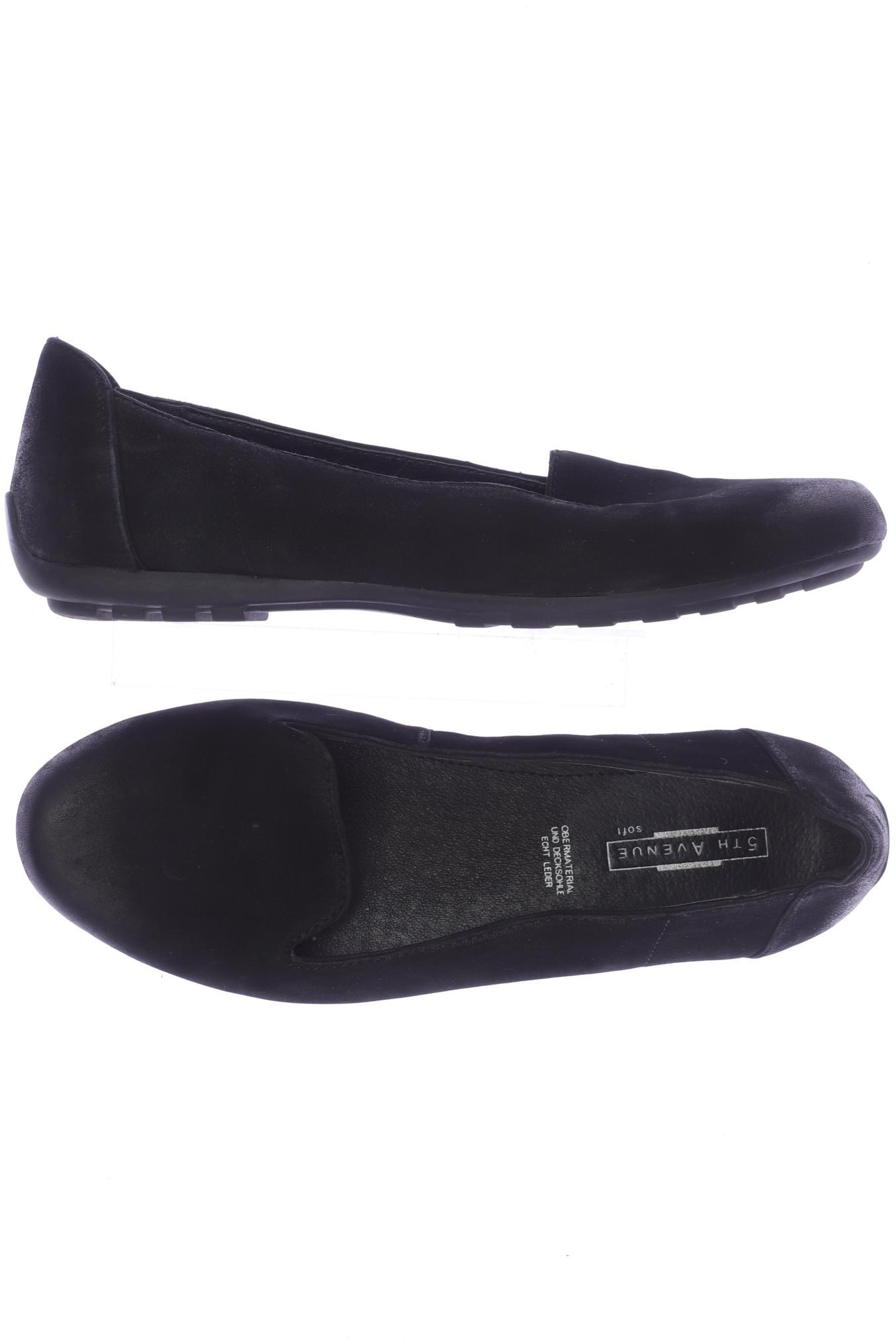 

5th Avenue Damen Ballerinas, schwarz, Gr. 36