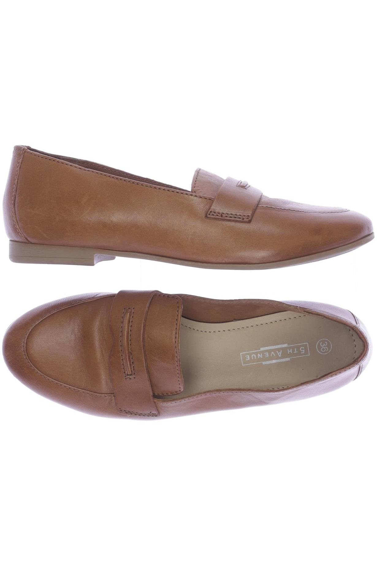 

5th Avenue Damen Halbschuh, braun, Gr. 36