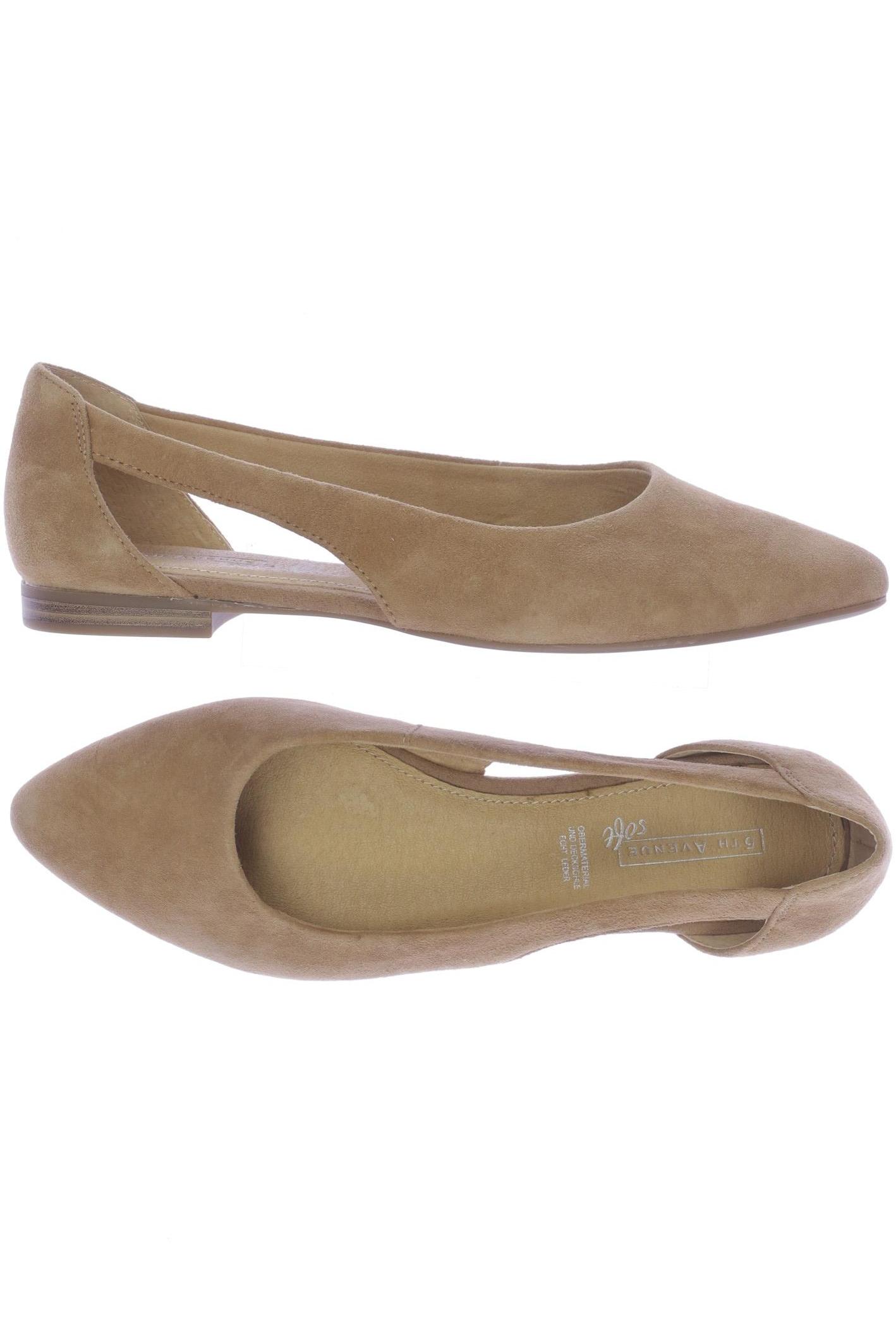 

5th Avenue Damen Ballerinas, beige, Gr. 39