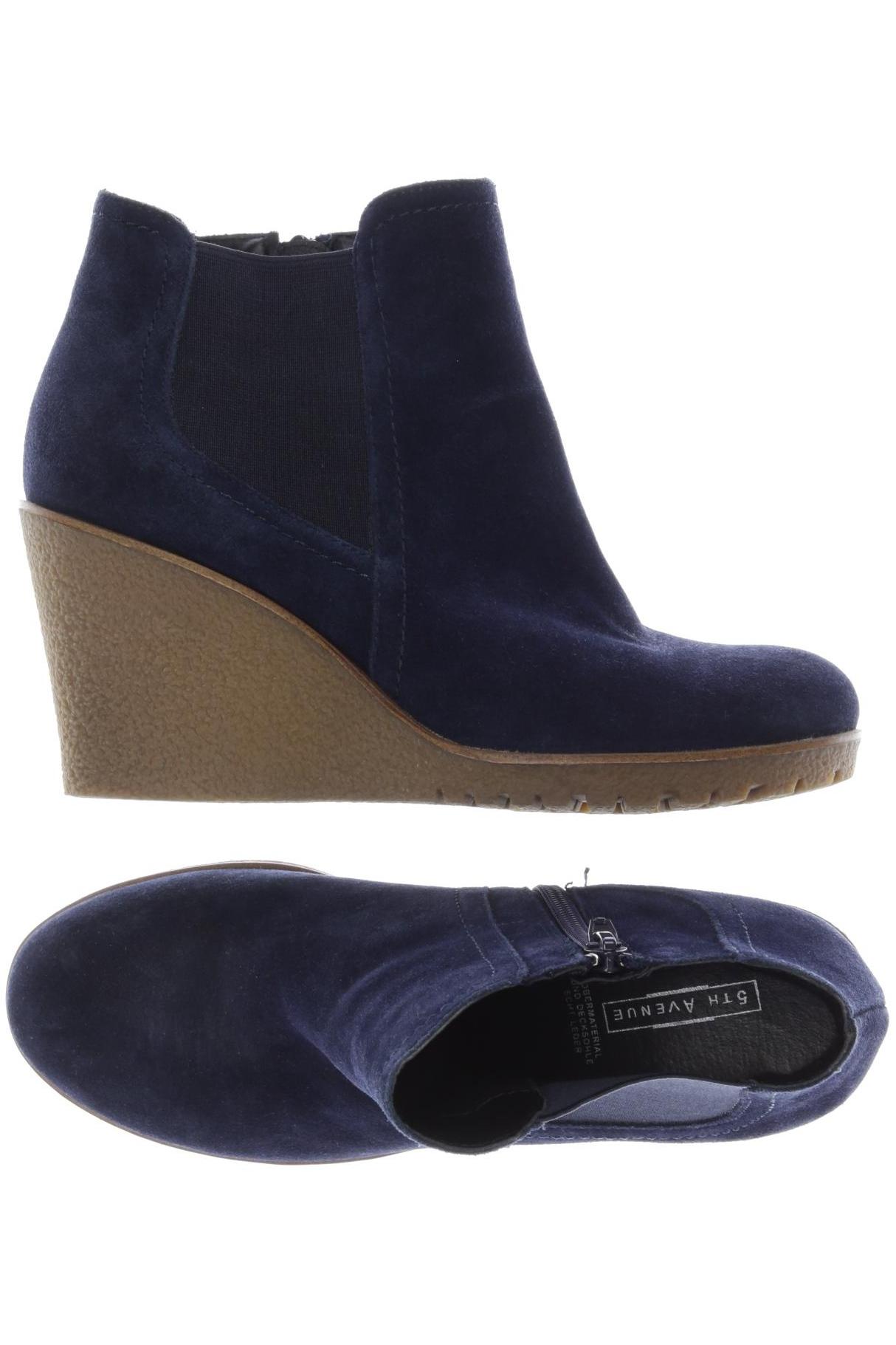 

5th Avenue Damen Stiefelette, blau, Gr. 39