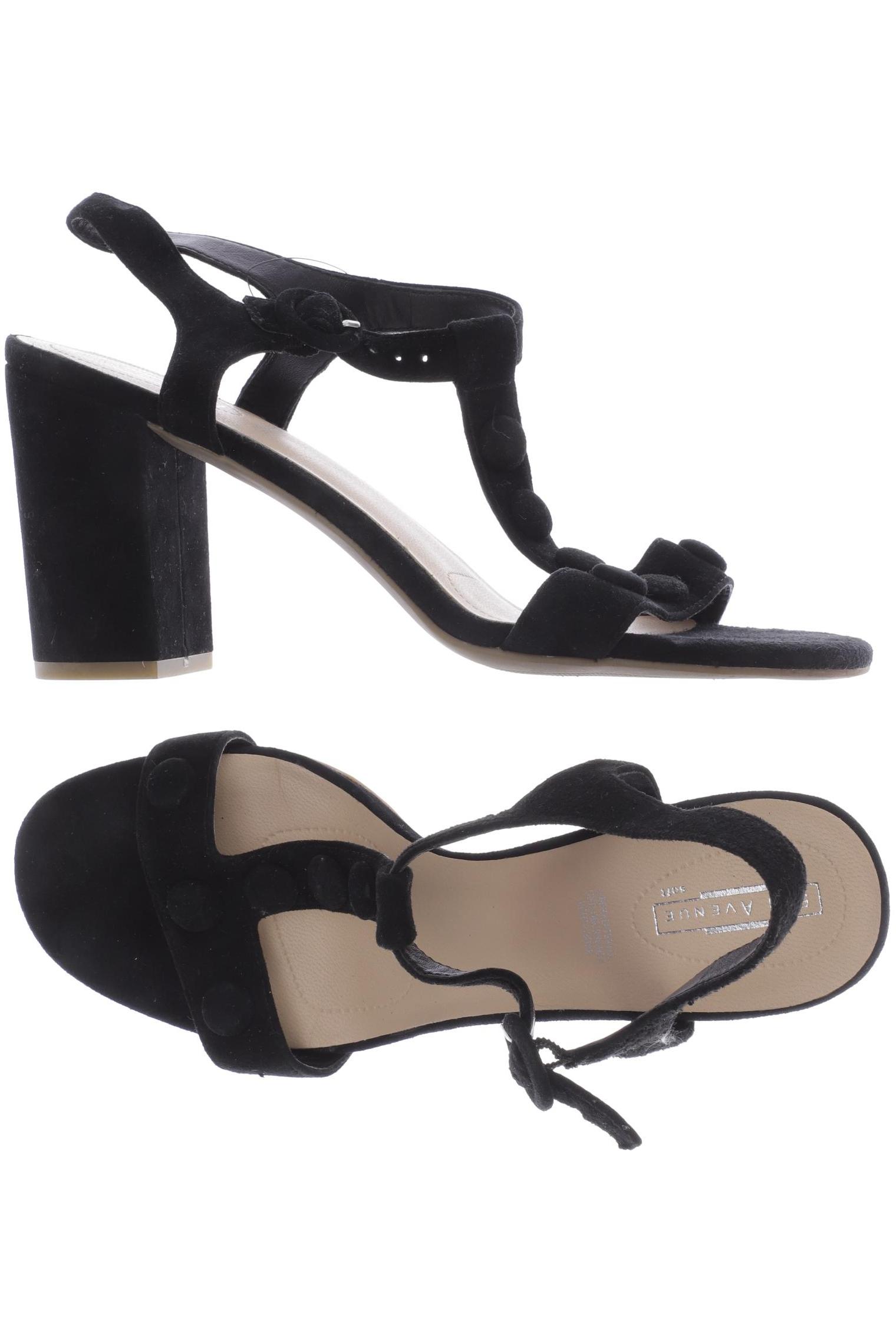 

5th Avenue Damen Sandale, schwarz, Gr. 40