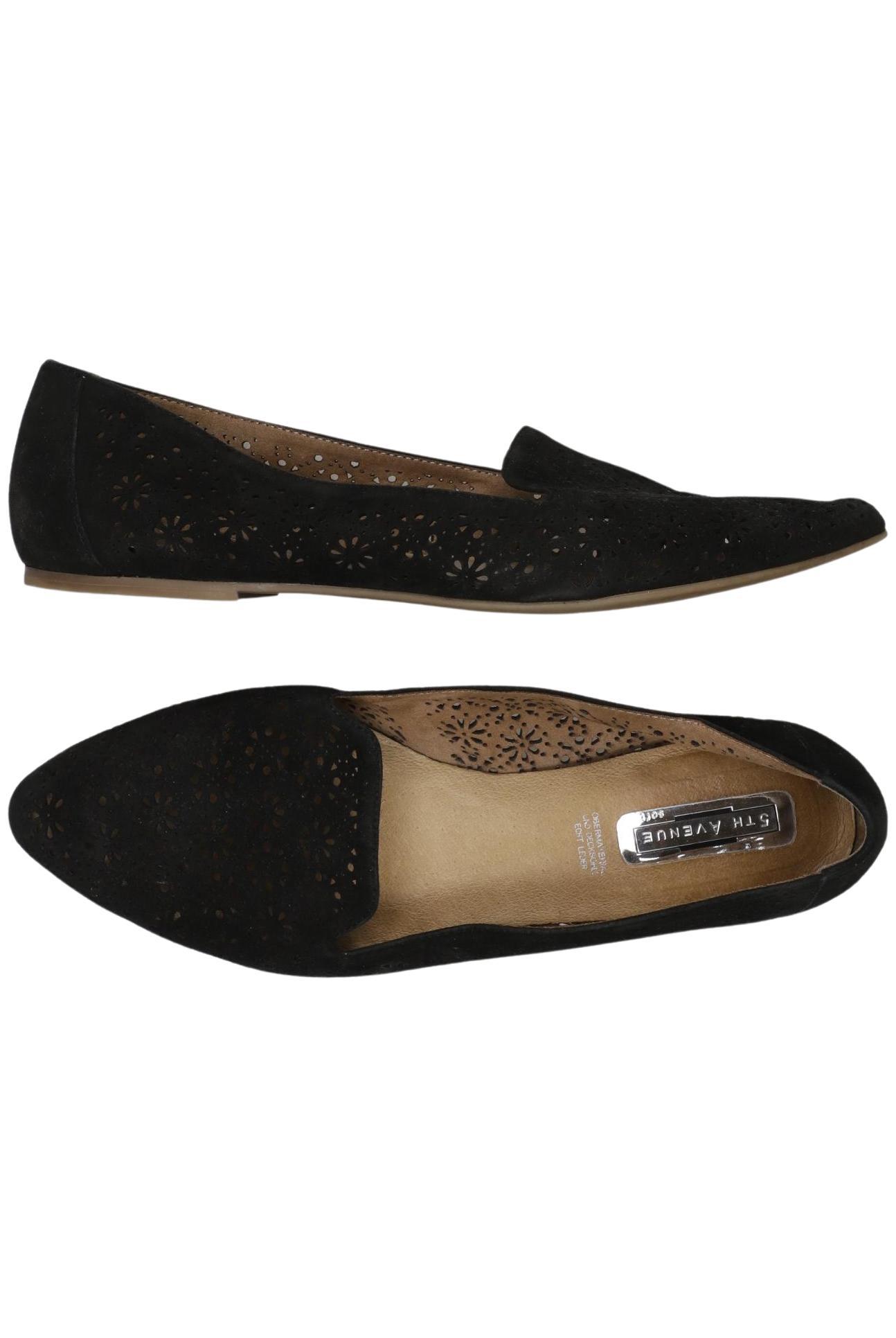 

5th Avenue Damen Ballerinas, schwarz, Gr. 39