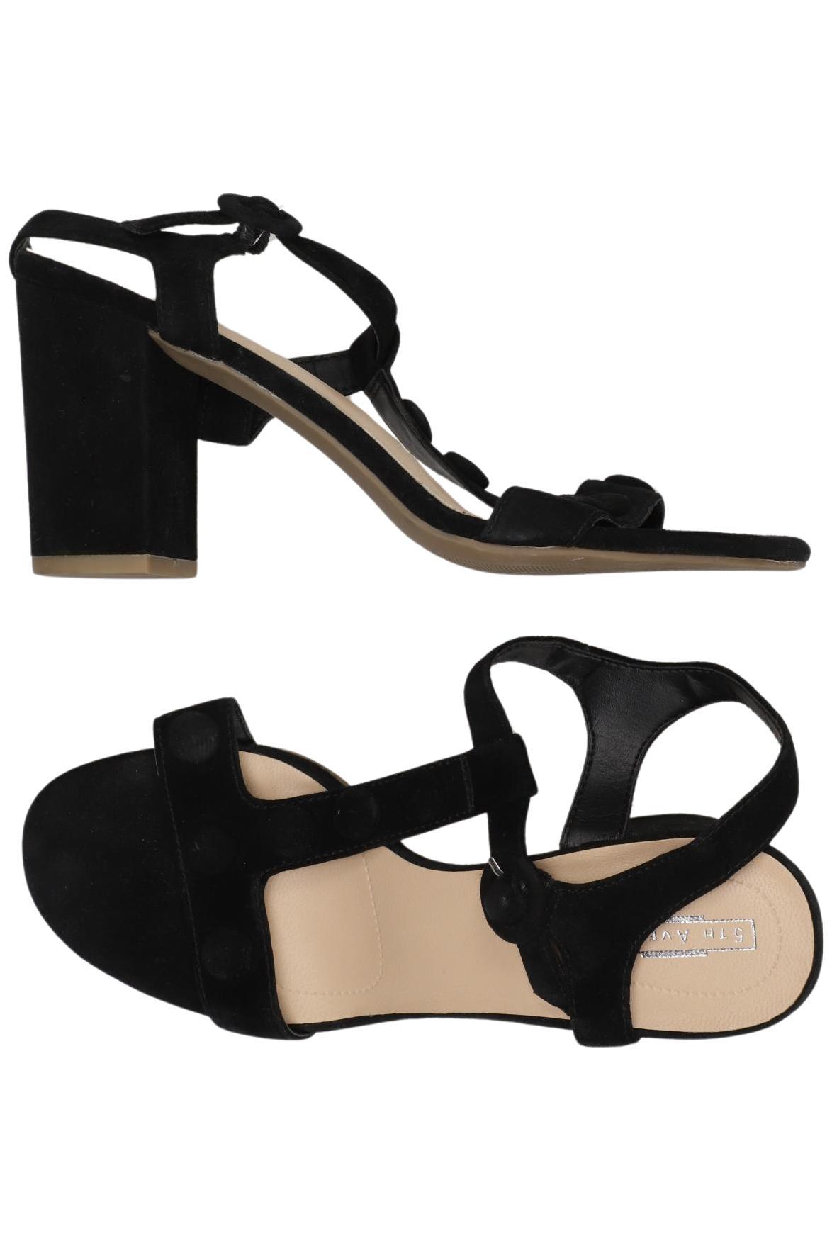 Thumbnail - 5th Avenue Damen Sandale, schwarz, Gr. 38