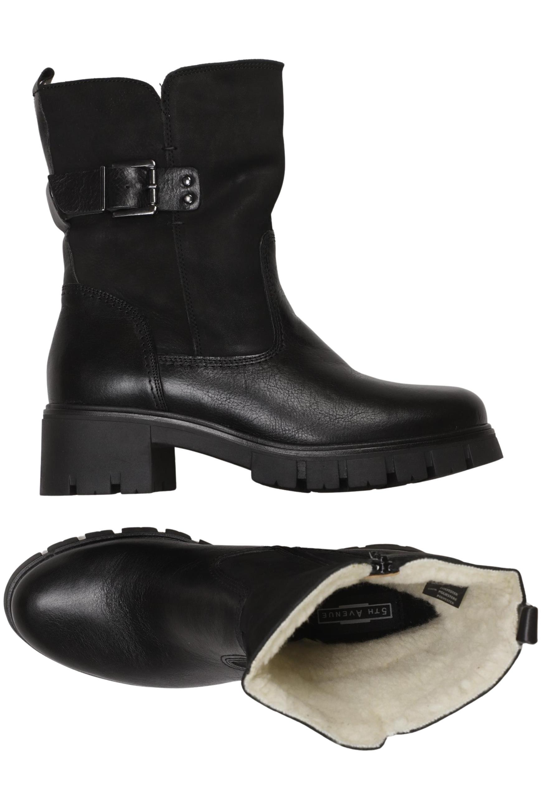 

5th Avenue Damen Stiefelette, schwarz, Gr. 42
