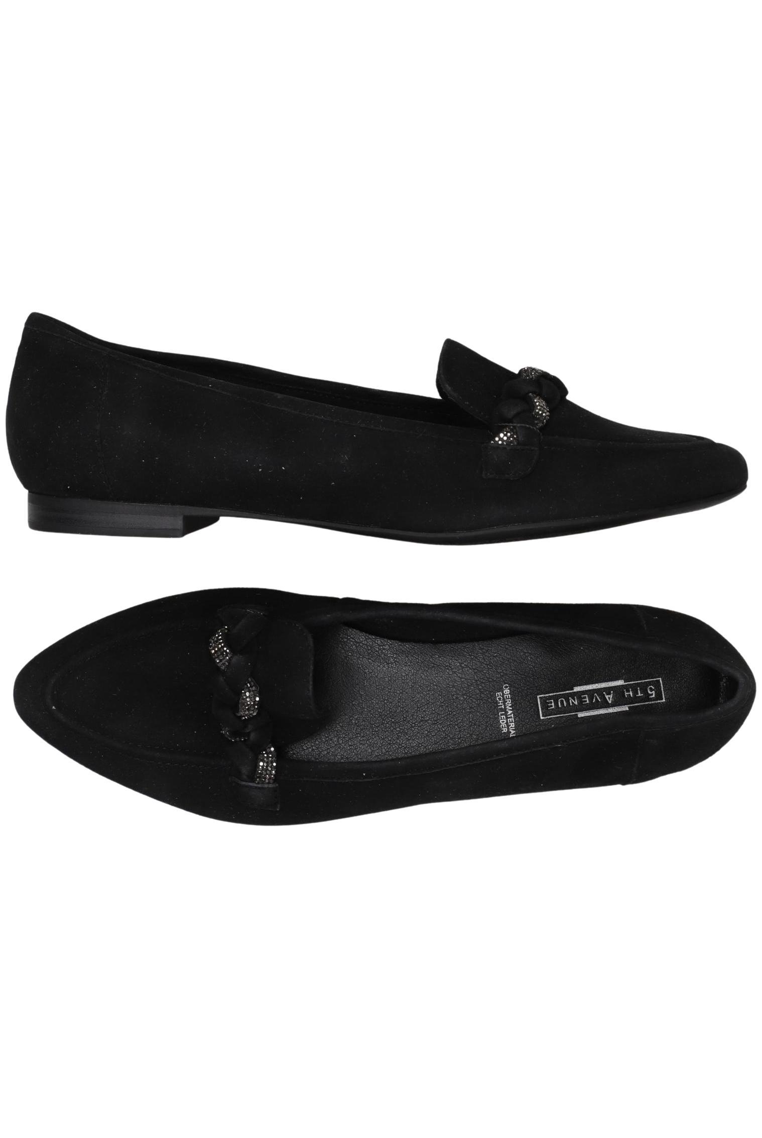 

5th Avenue Damen Ballerinas, schwarz, Gr. 39