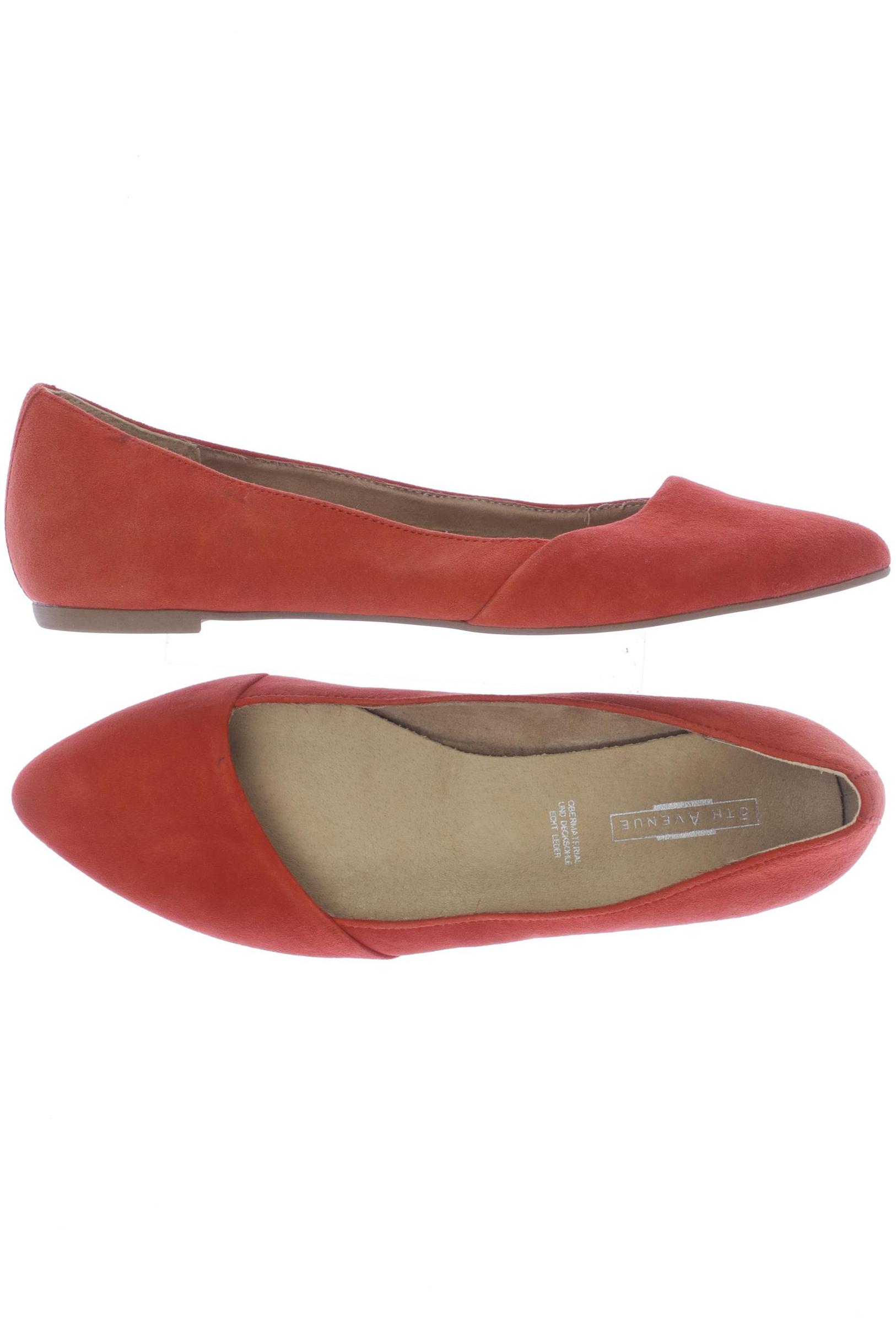 

5th Avenue Damen Ballerinas, rot, Gr. 37