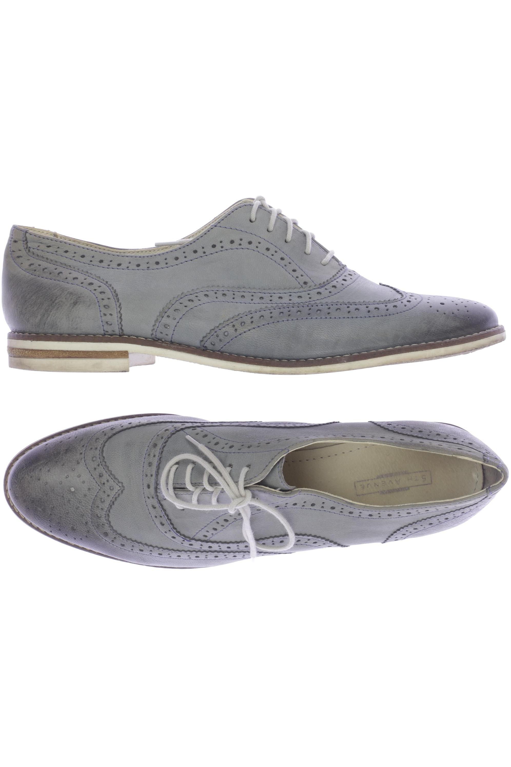 

5th Avenue Damen Halbschuh, blau, Gr. 42