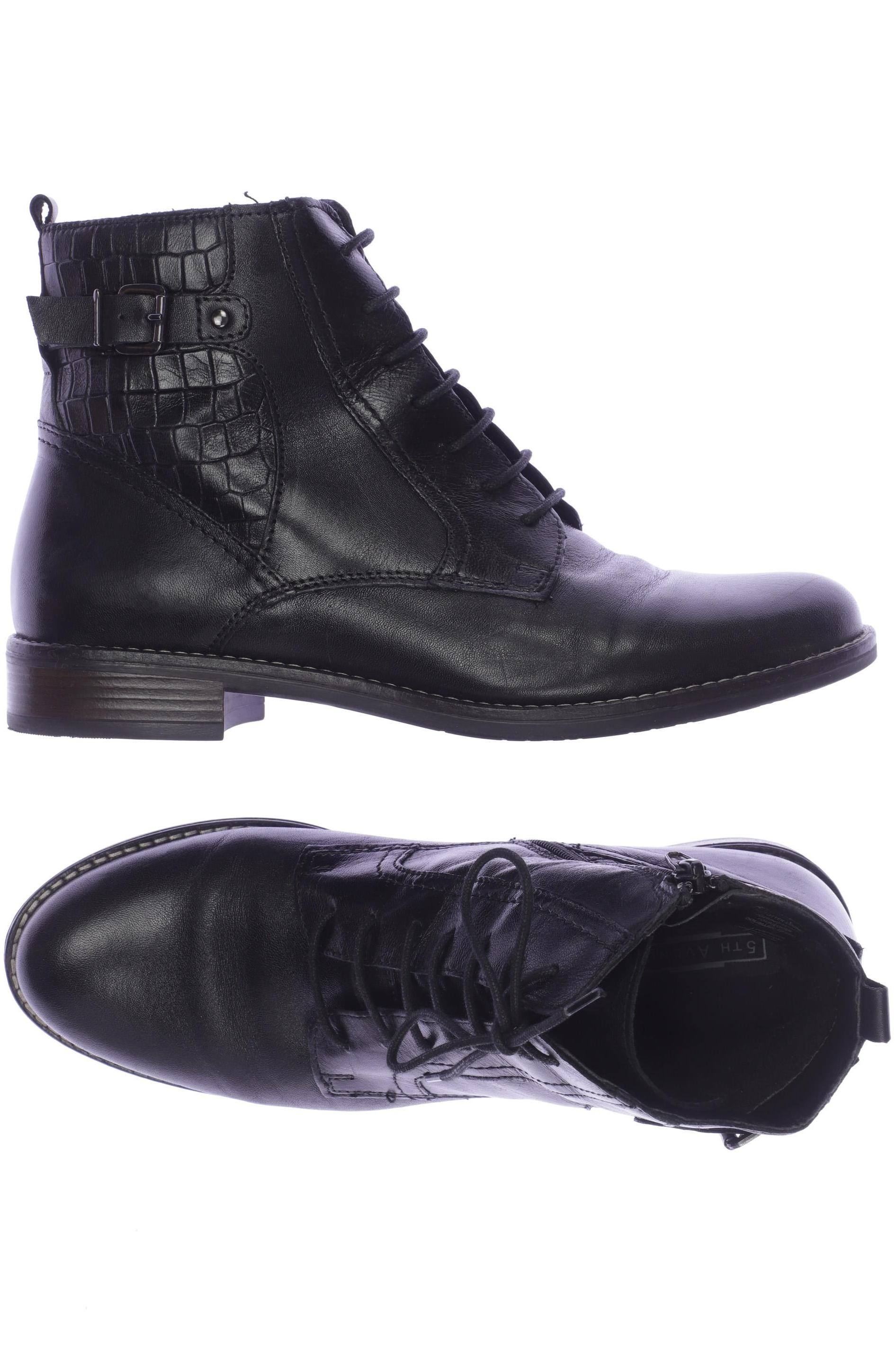 

5th Avenue Damen Stiefelette, schwarz, Gr. 40