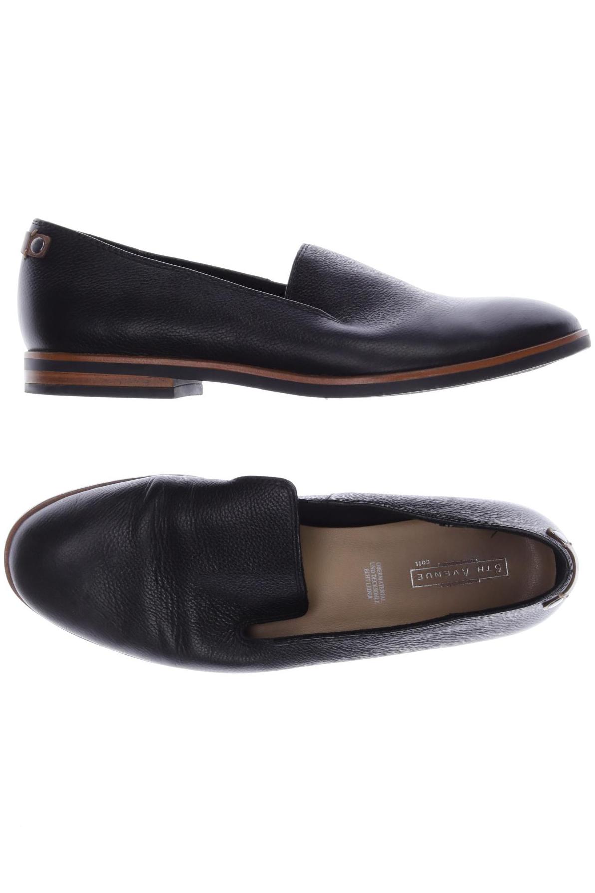 

5th Avenue Damen Halbschuh, schwarz, Gr. 39