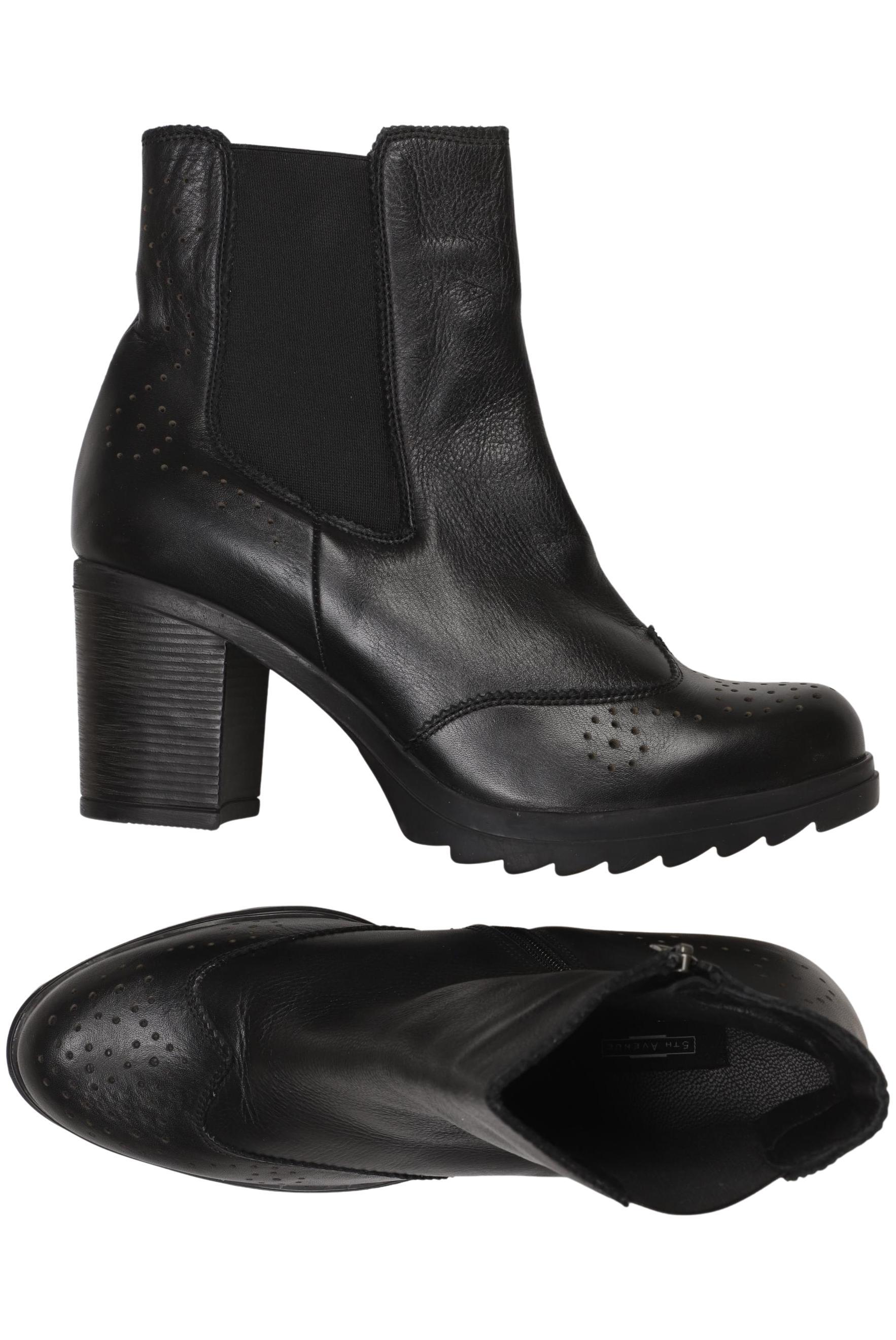 

5th Avenue Damen Stiefelette, schwarz, Gr. 42