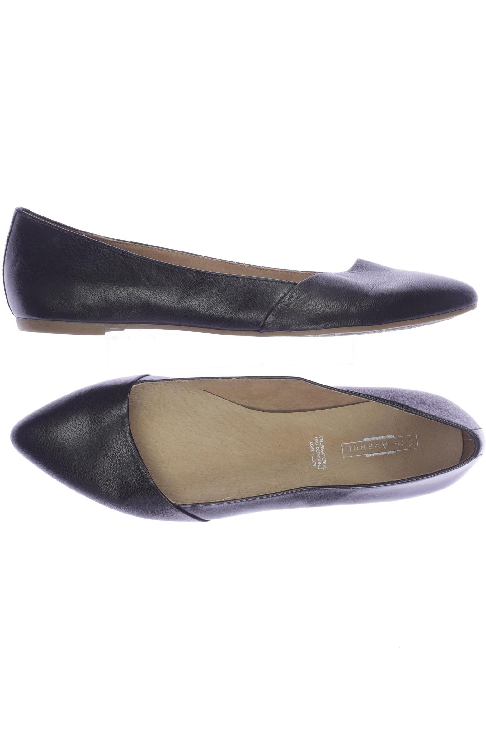 

5th Avenue Damen Ballerinas, schwarz, Gr. 39