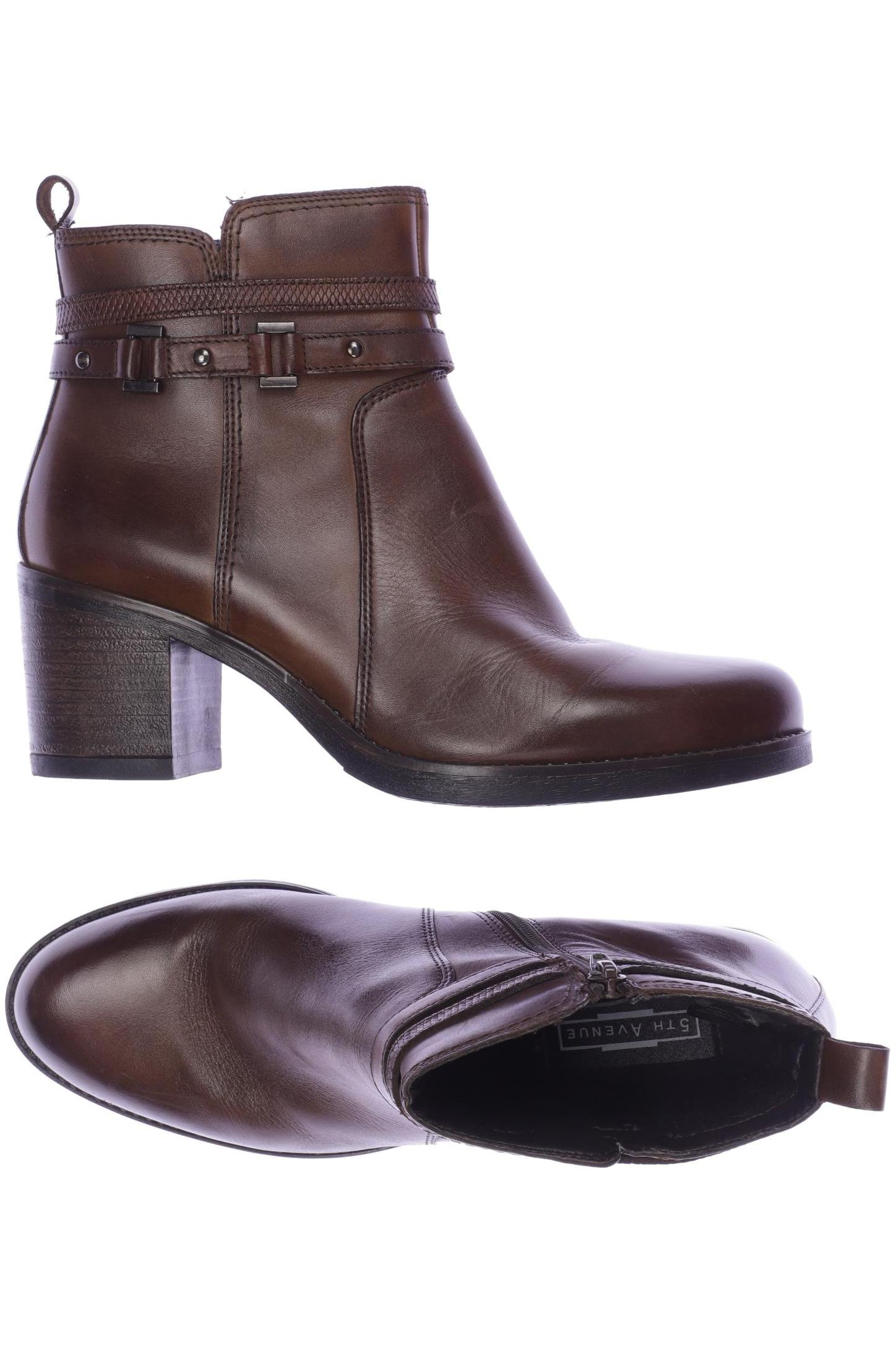 

5th Avenue Damen Stiefelette, braun, Gr. 40
