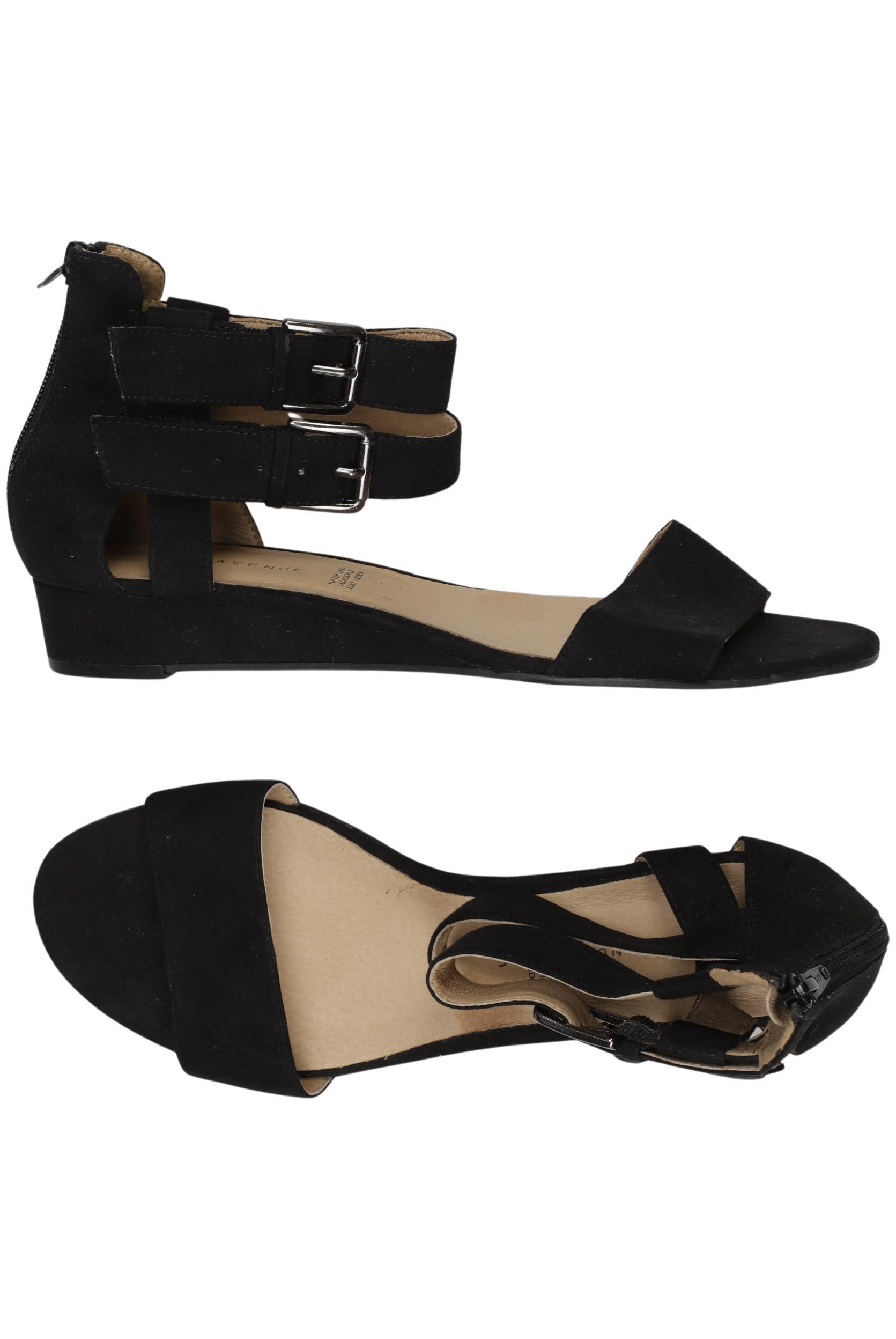 

5th Avenue Damen Sandale, schwarz, Gr. 41