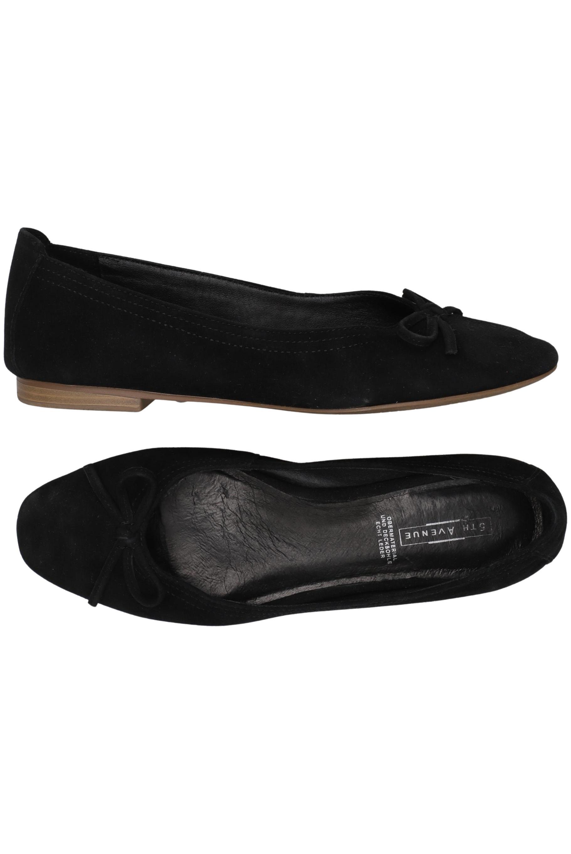 

5th Avenue Damen Ballerinas, schwarz, Gr. 40