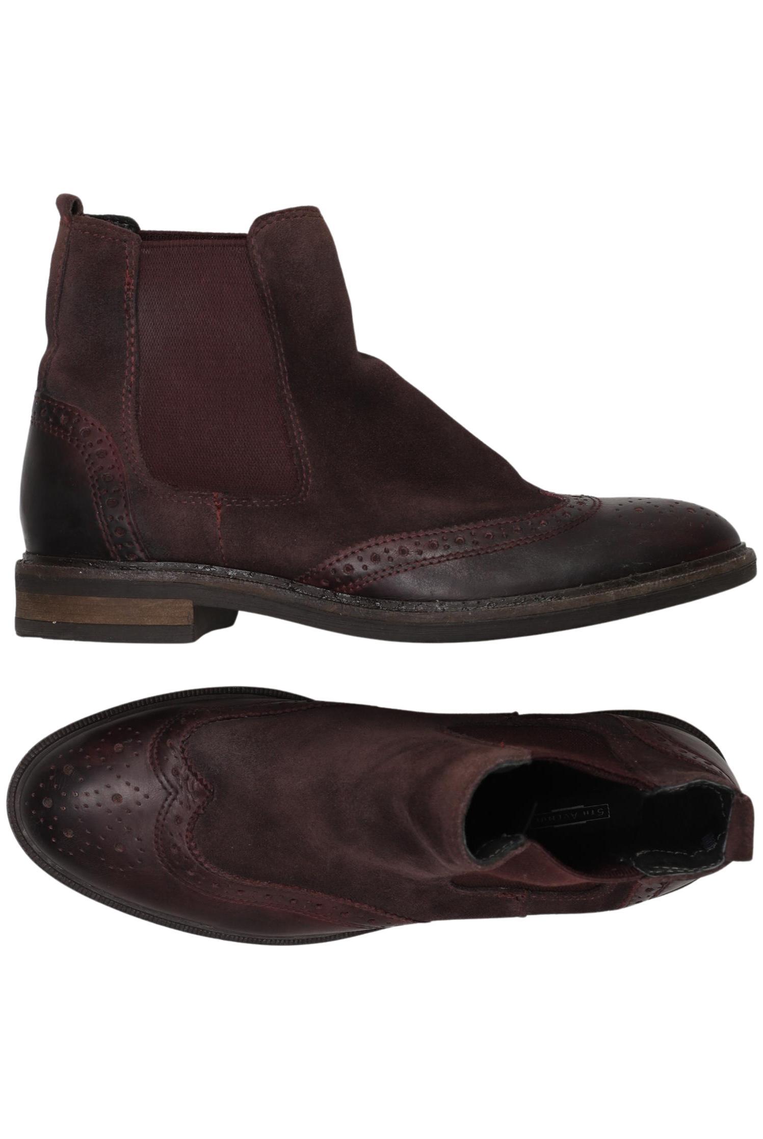 

5th Avenue Damen Stiefelette, bordeaux, Gr. 38