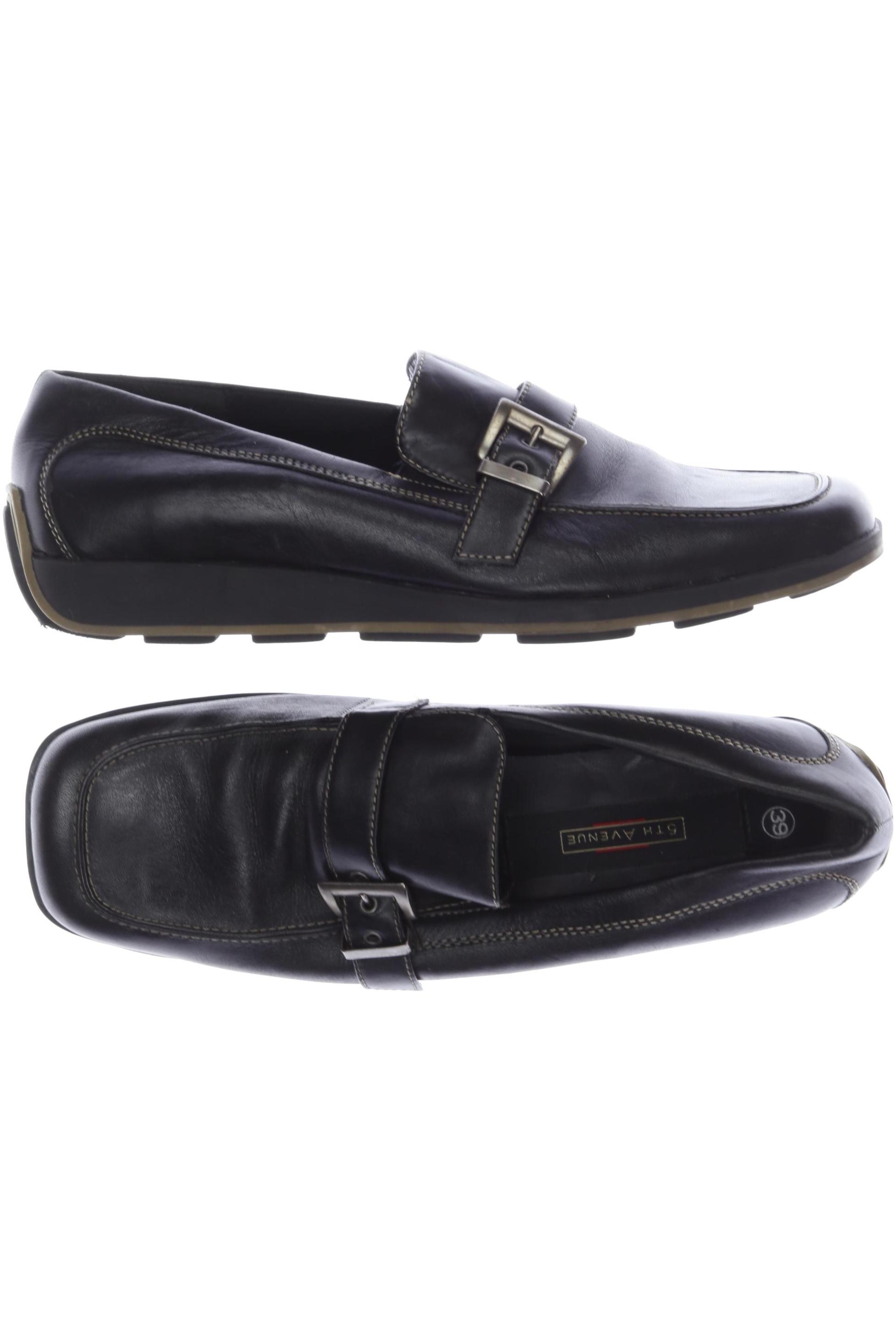 

5th Avenue Damen Halbschuh, schwarz, Gr. 39