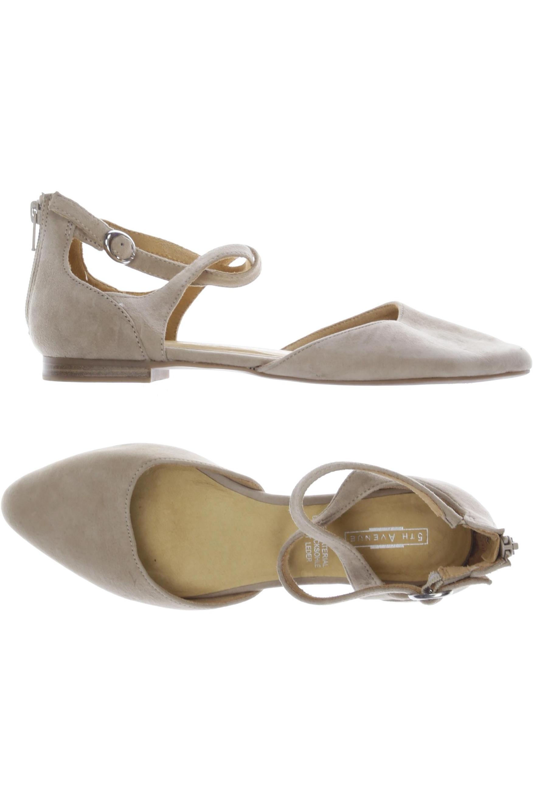 

5th Avenue Damen Ballerinas, beige, Gr. 39