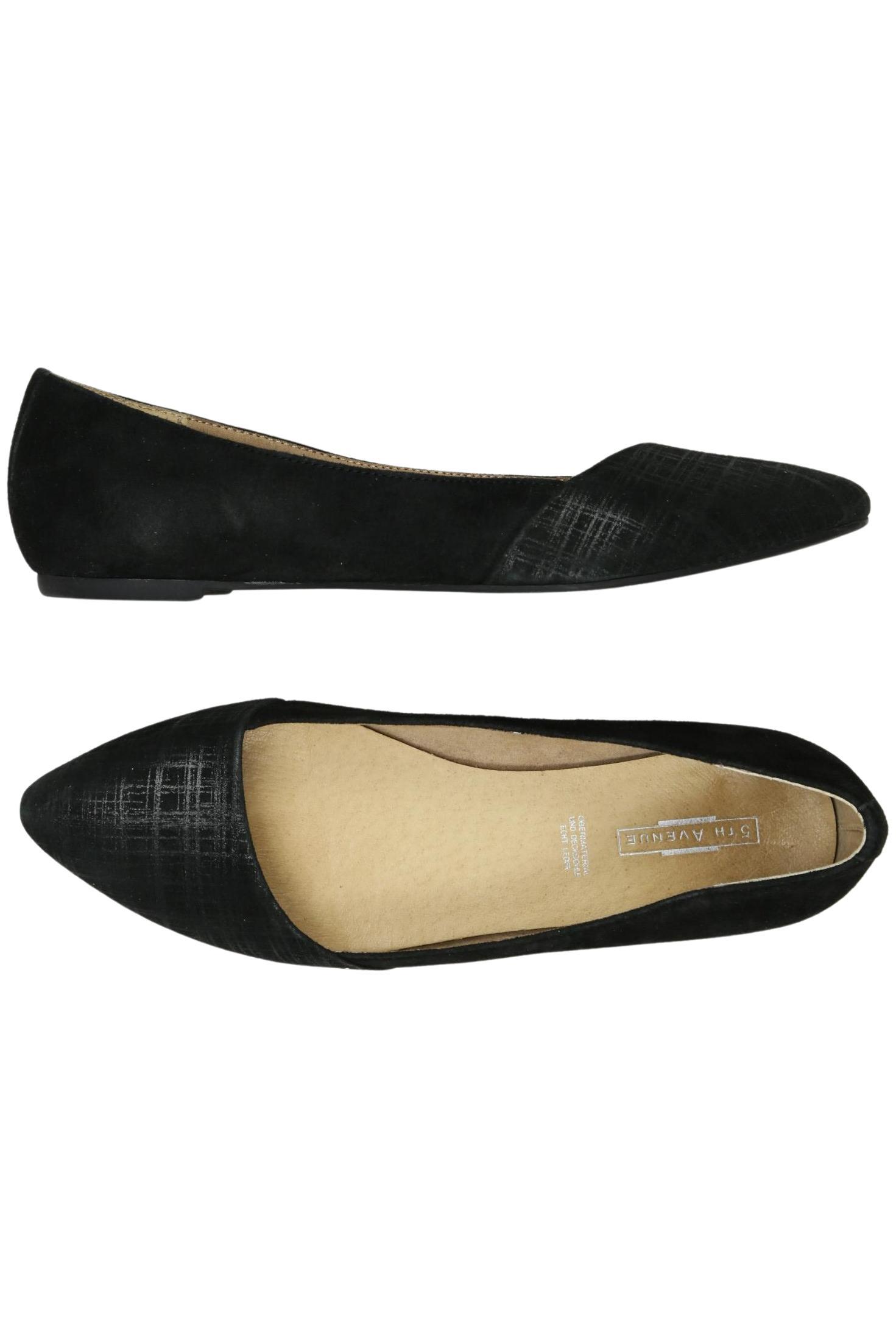 

5th Avenue Damen Ballerinas, schwarz, Gr. 38