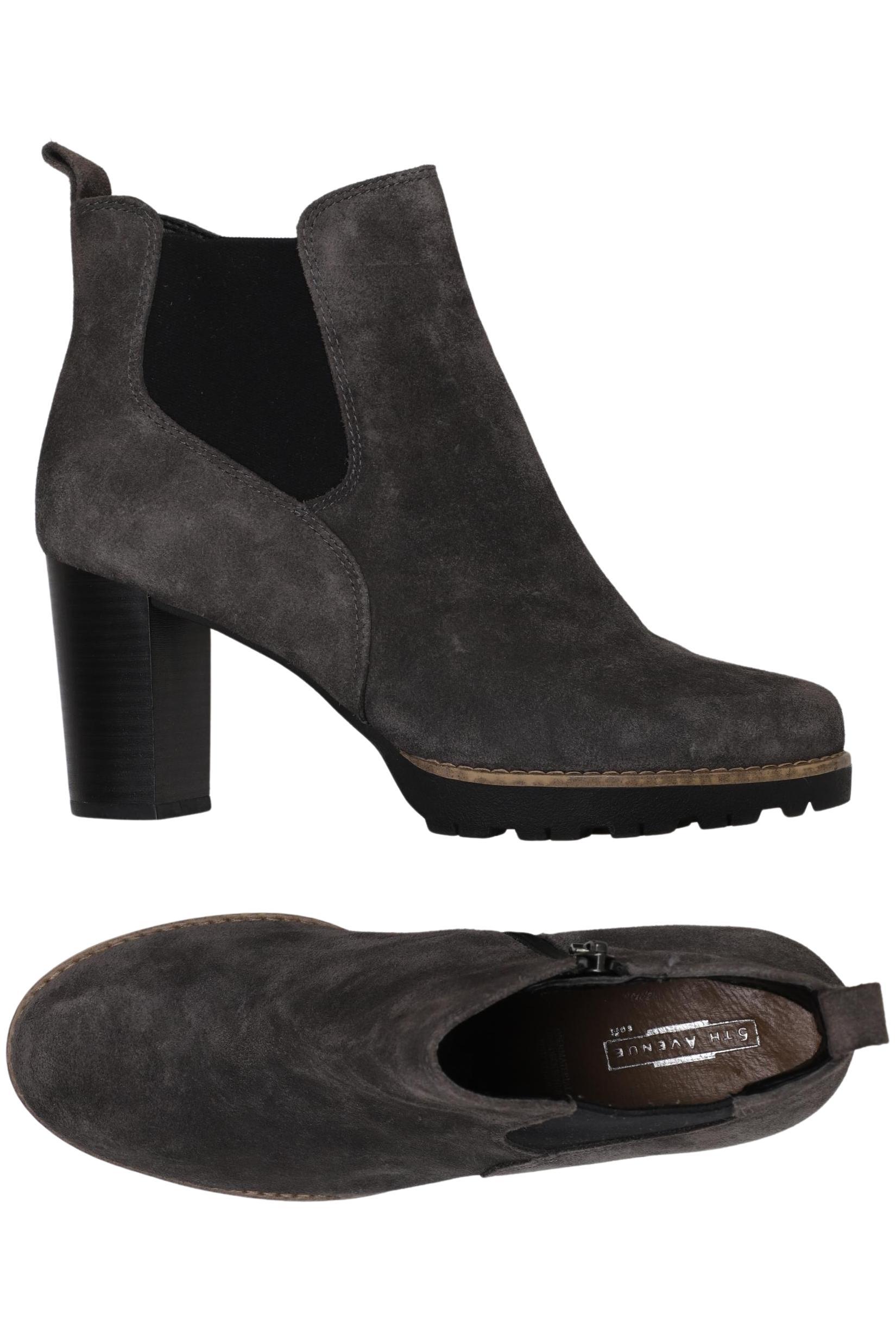 

5th Avenue Damen Stiefelette, grau, Gr. 39