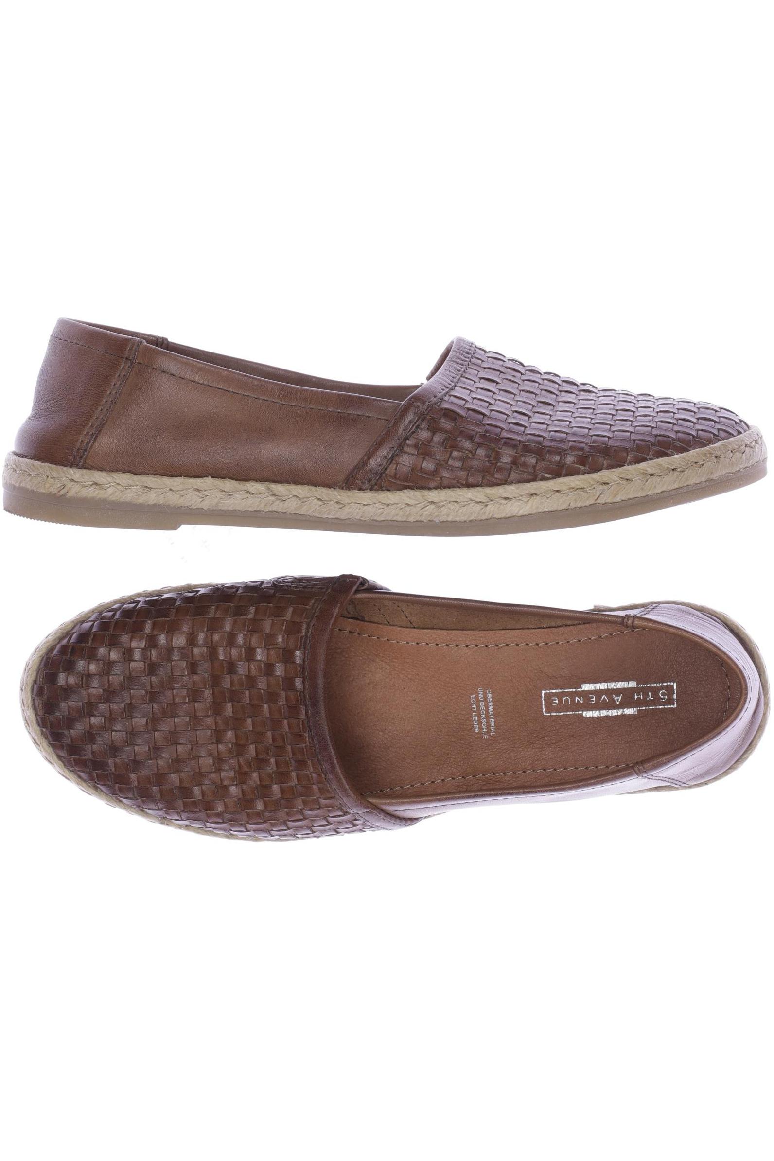 

5th Avenue Damen Halbschuh, braun, Gr. 37