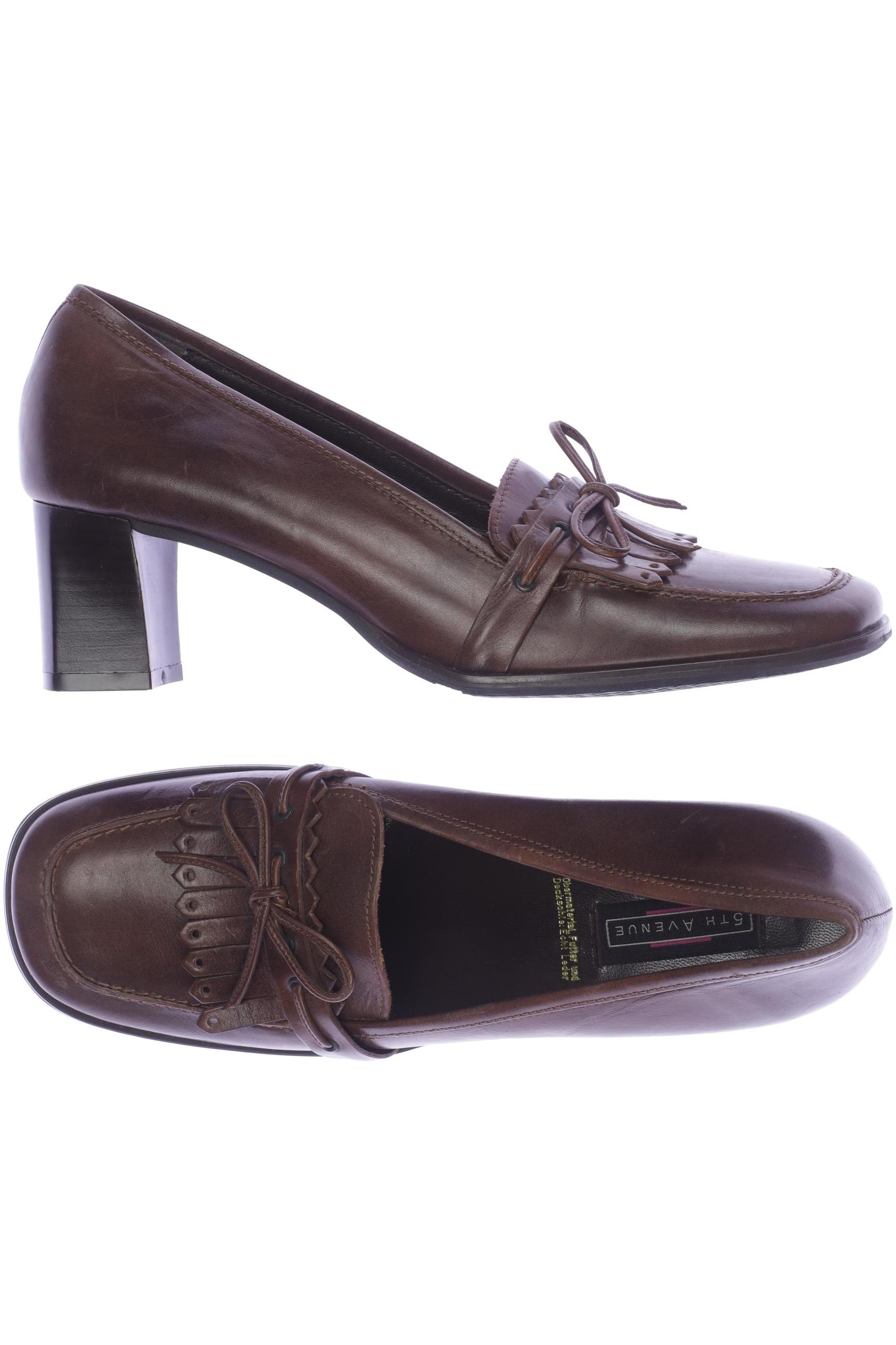 

5th Avenue Damen Halbschuh, braun, Gr. 39