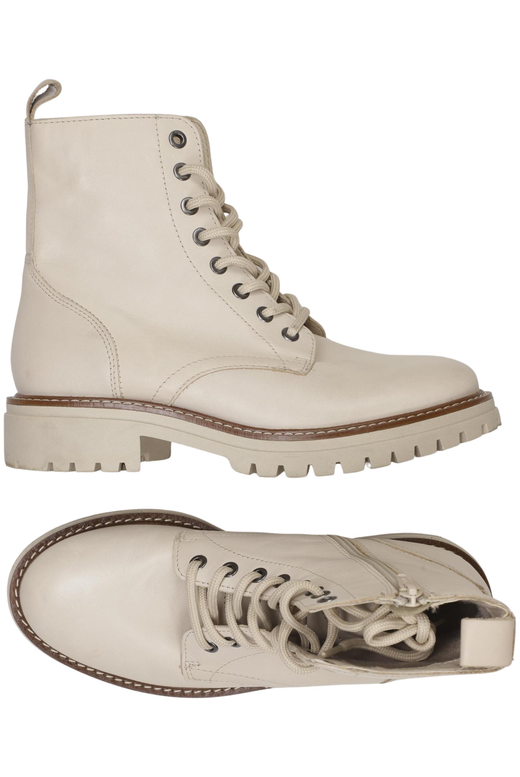 

5th Avenue Damen Stiefelette, cremeweiß, Gr. 38