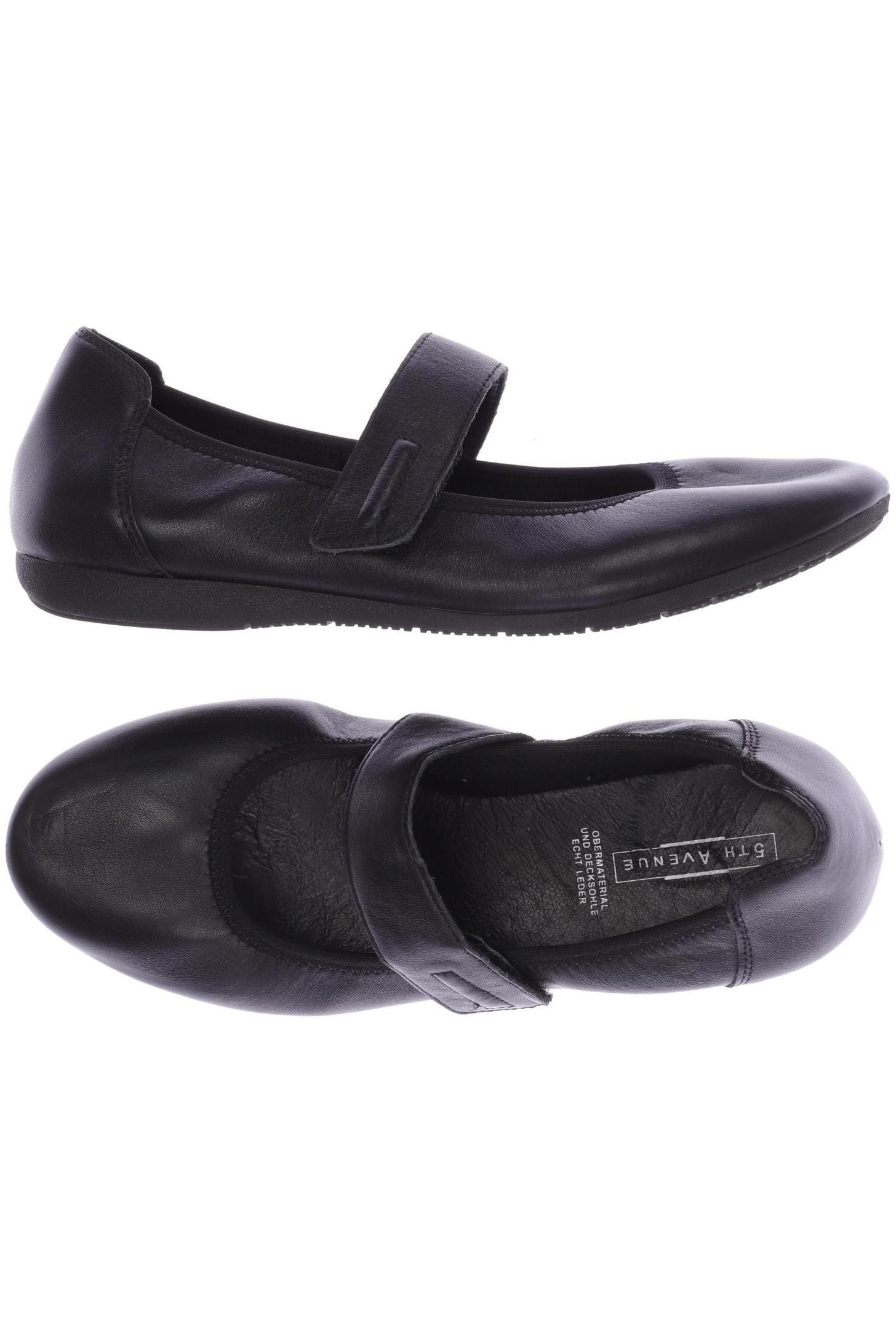 

5th Avenue Damen Ballerinas, schwarz