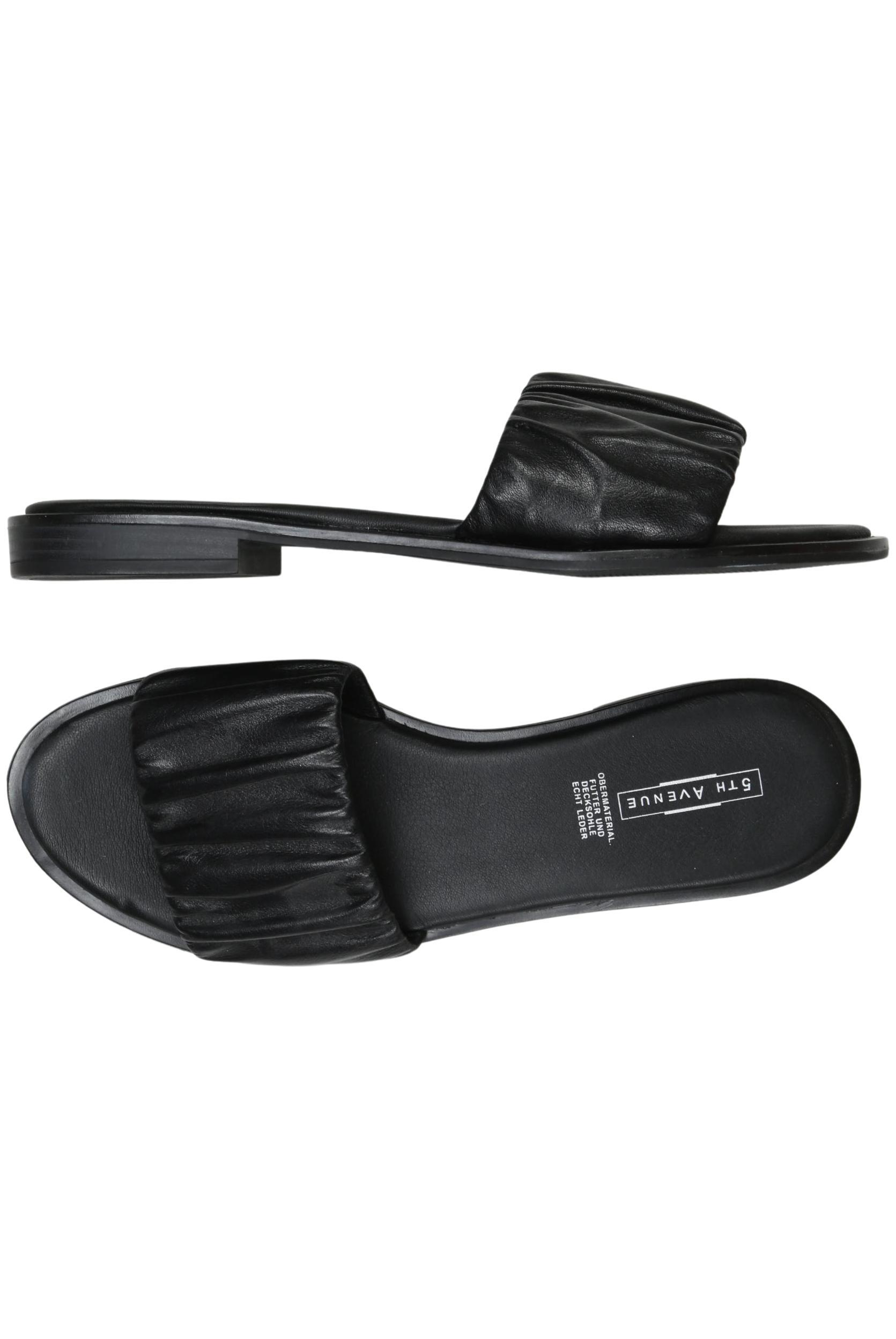 

5th Avenue Damen Sandale, schwarz, Gr. 40