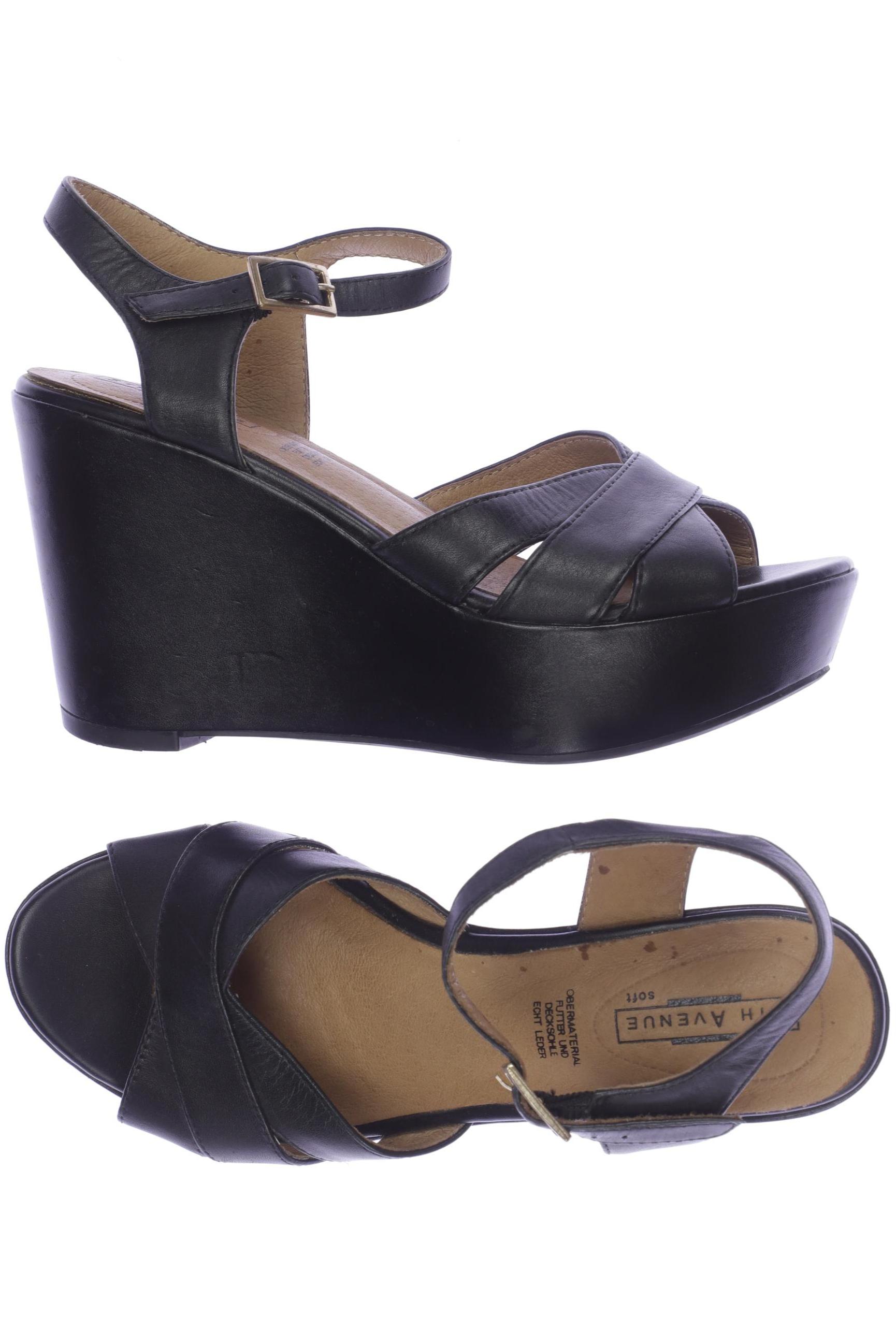 

5th Avenue Damen Sandale, schwarz, Gr. 36