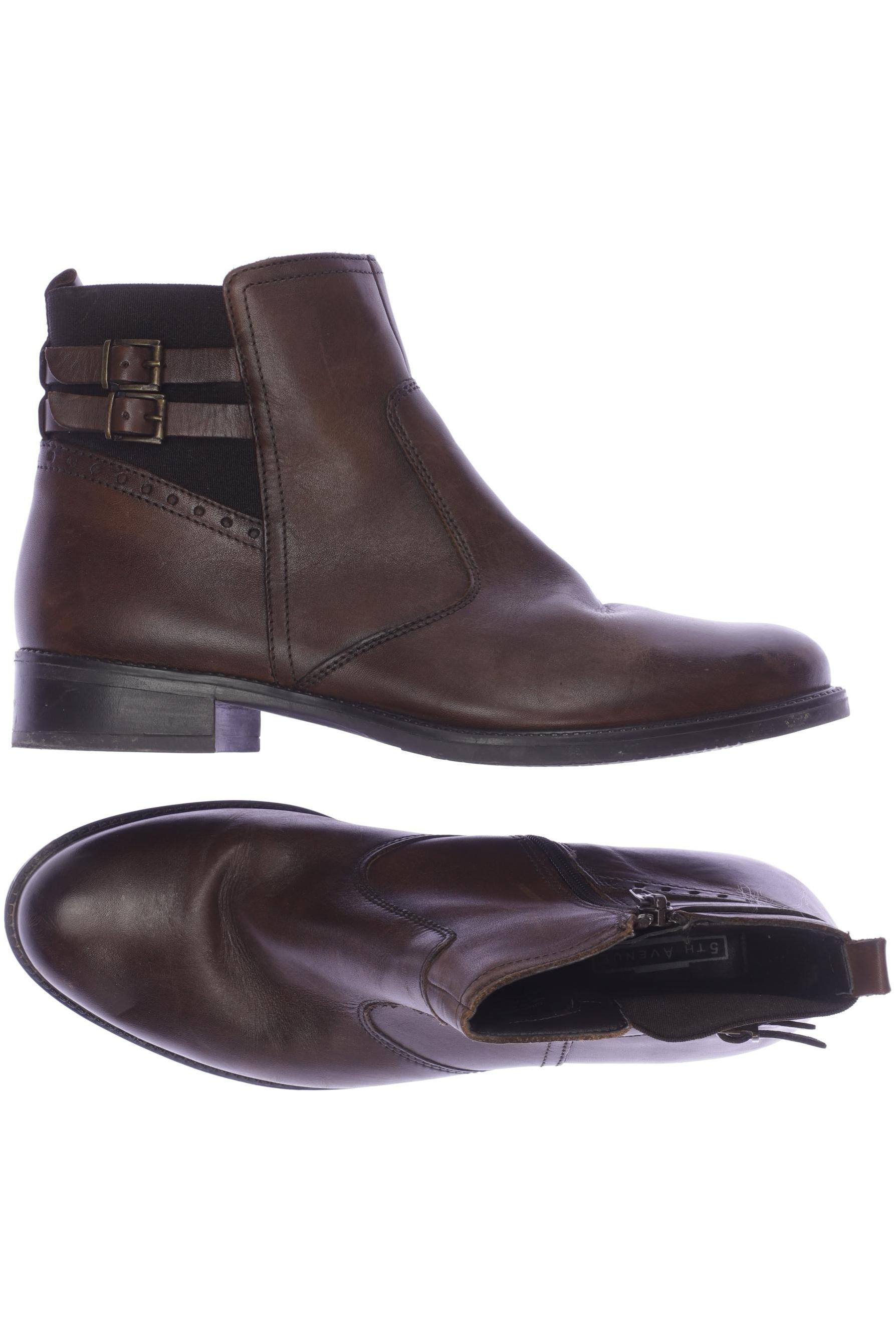 

5th Avenue Damen Stiefelette, braun, Gr. 40