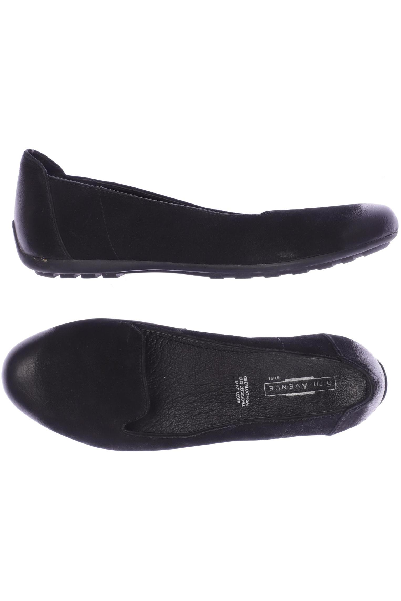 

5th Avenue Damen Ballerinas, schwarz, Gr. 36