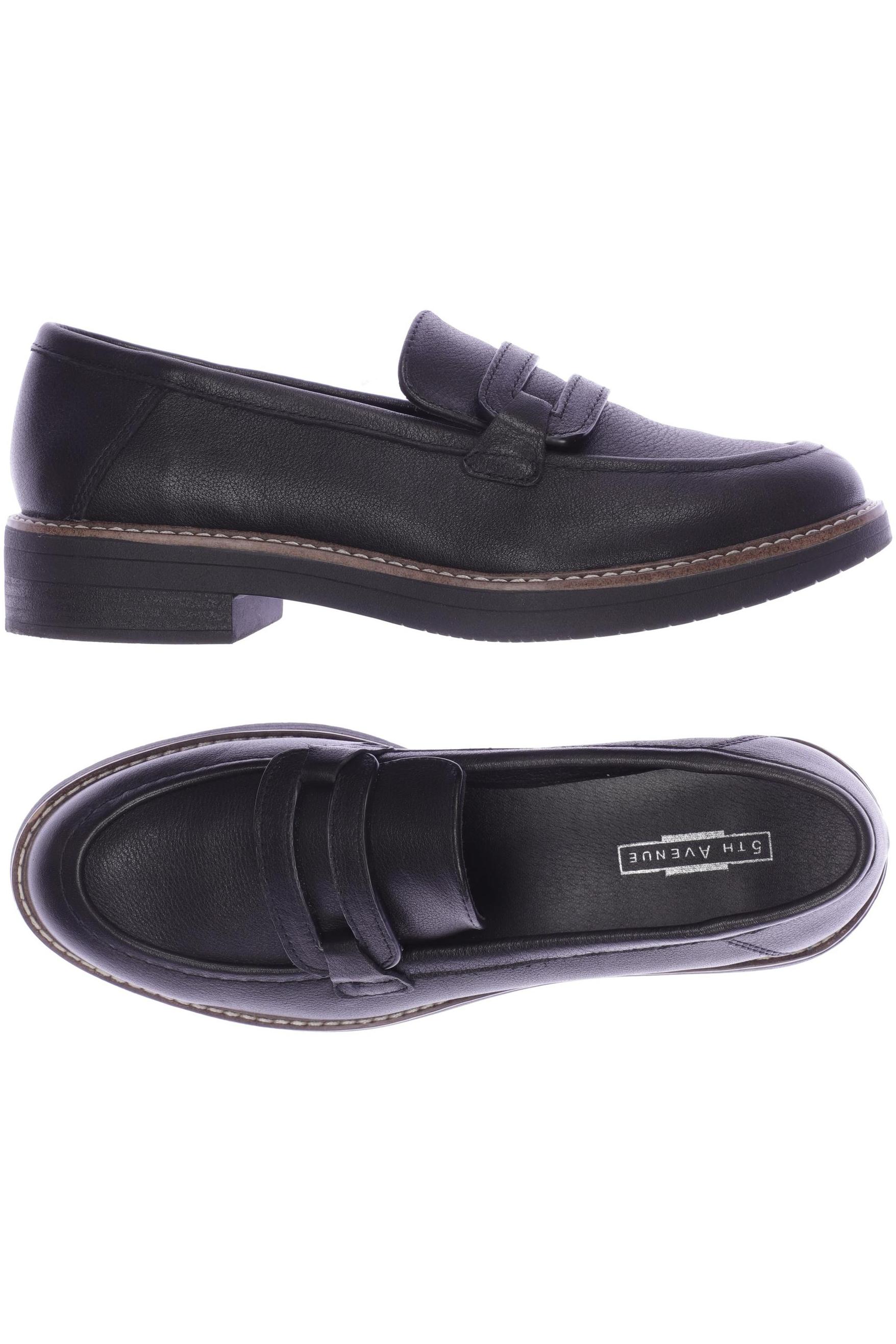 

5th Avenue Damen Halbschuh, schwarz, Gr. 38