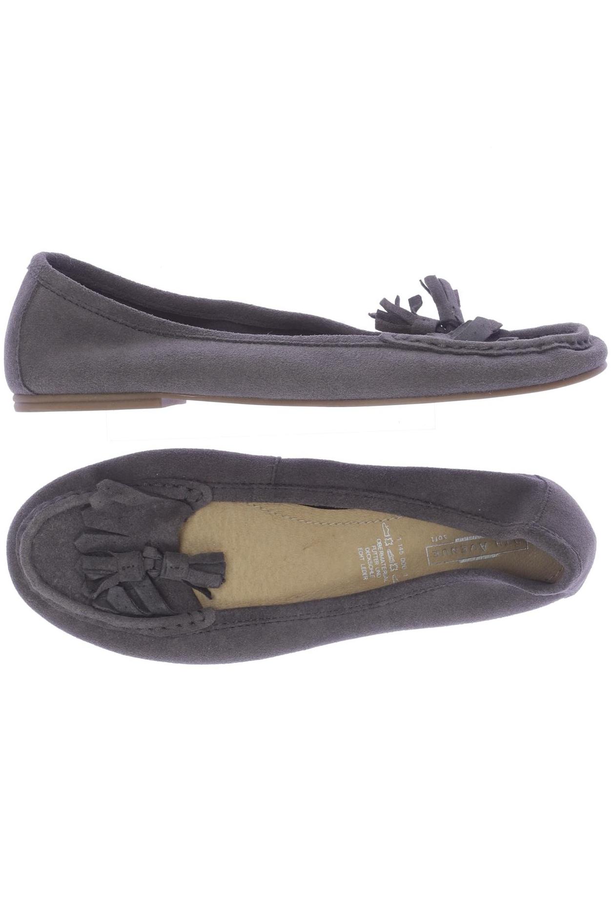 

5th Avenue Damen Ballerinas, grau, Gr. 39