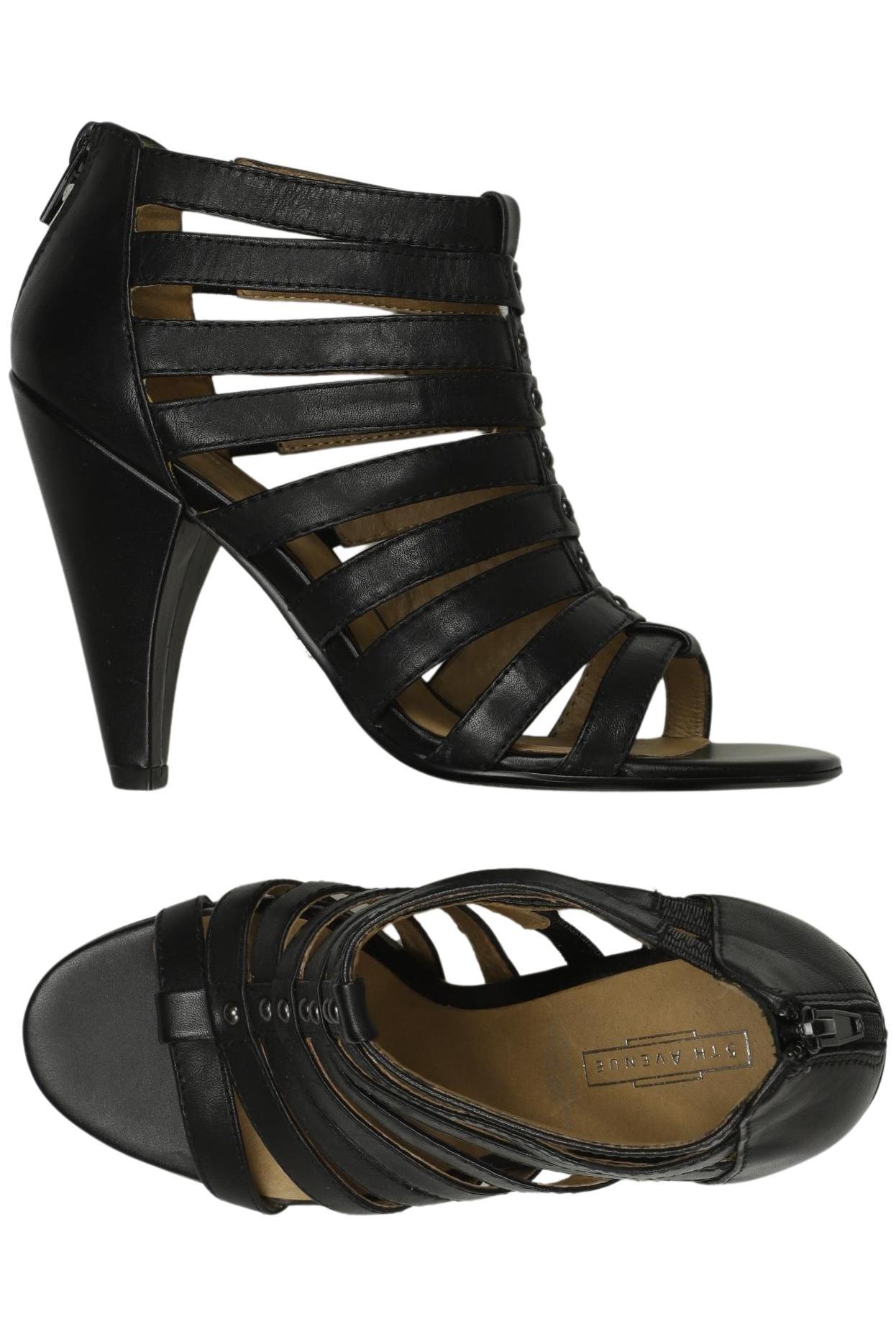 

5th Avenue Damen Sandale, schwarz, Gr. 37