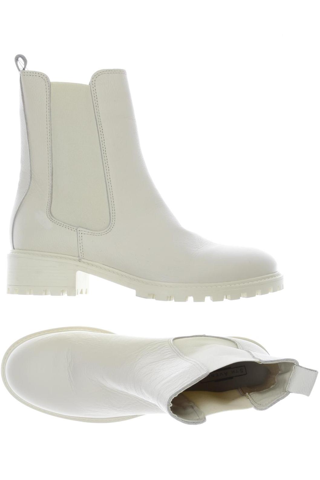 

5th Avenue Damen Stiefelette, weiß, Gr. 40