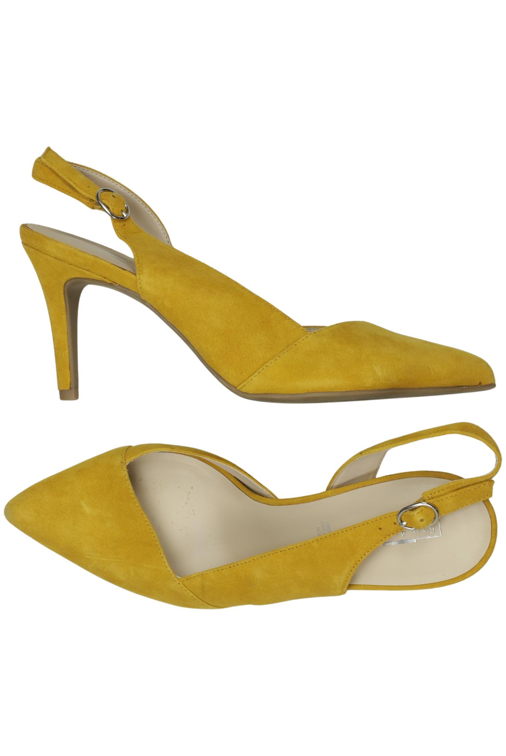 

5th Avenue Damen Pumps, gelb, Gr. 40