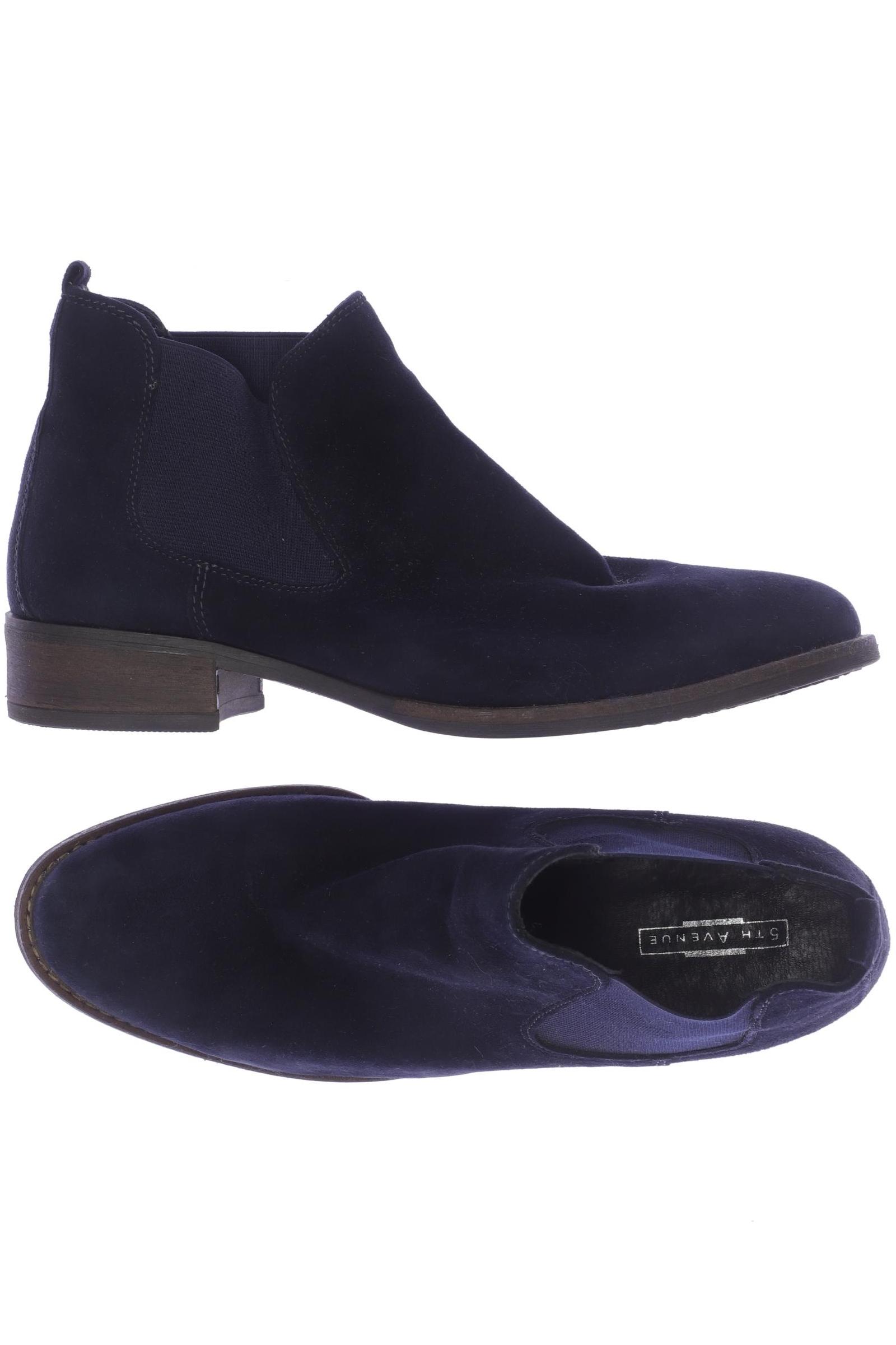 

5th Avenue Damen Stiefelette, blau, Gr. 39