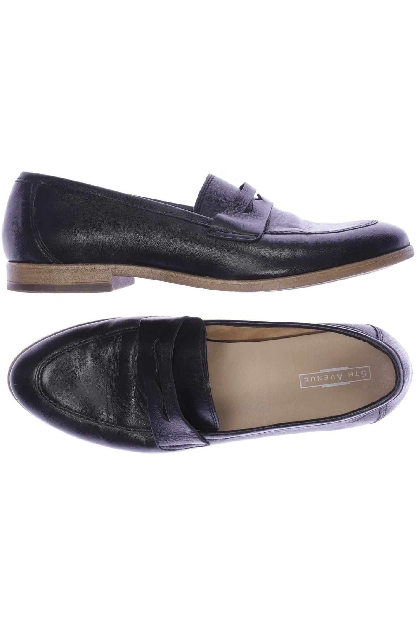 

5th Avenue Damen Halbschuh, schwarz, Gr. 38