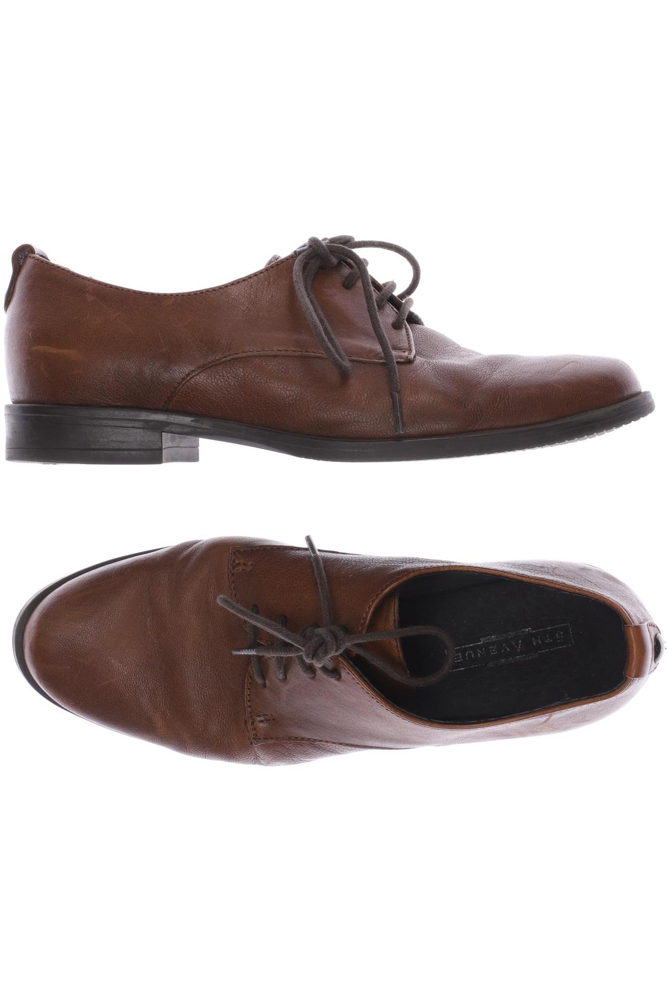 

5th Avenue Damen Halbschuh, braun, Gr. 36