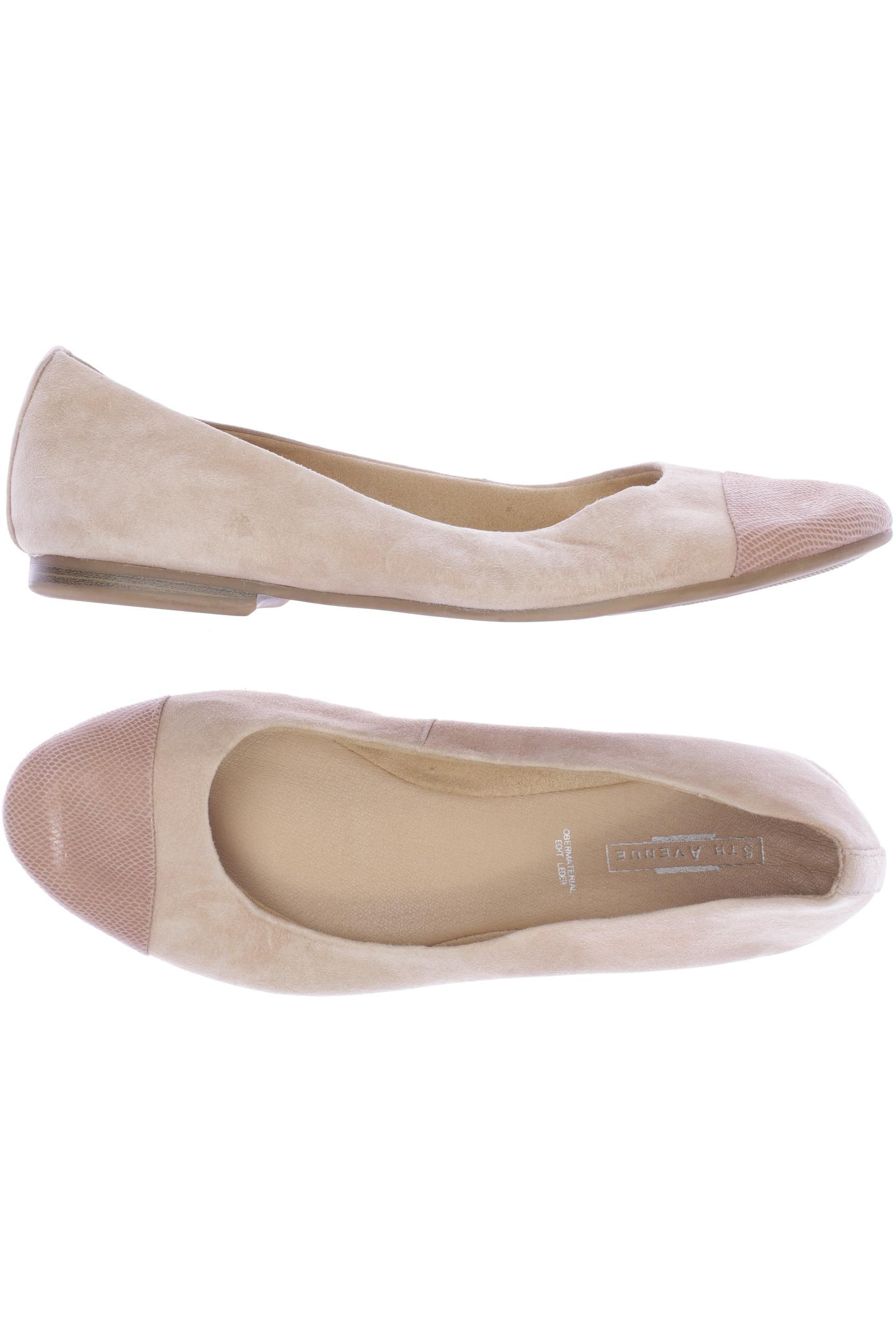 

5th Avenue Damen Ballerinas, beige, Gr. 38