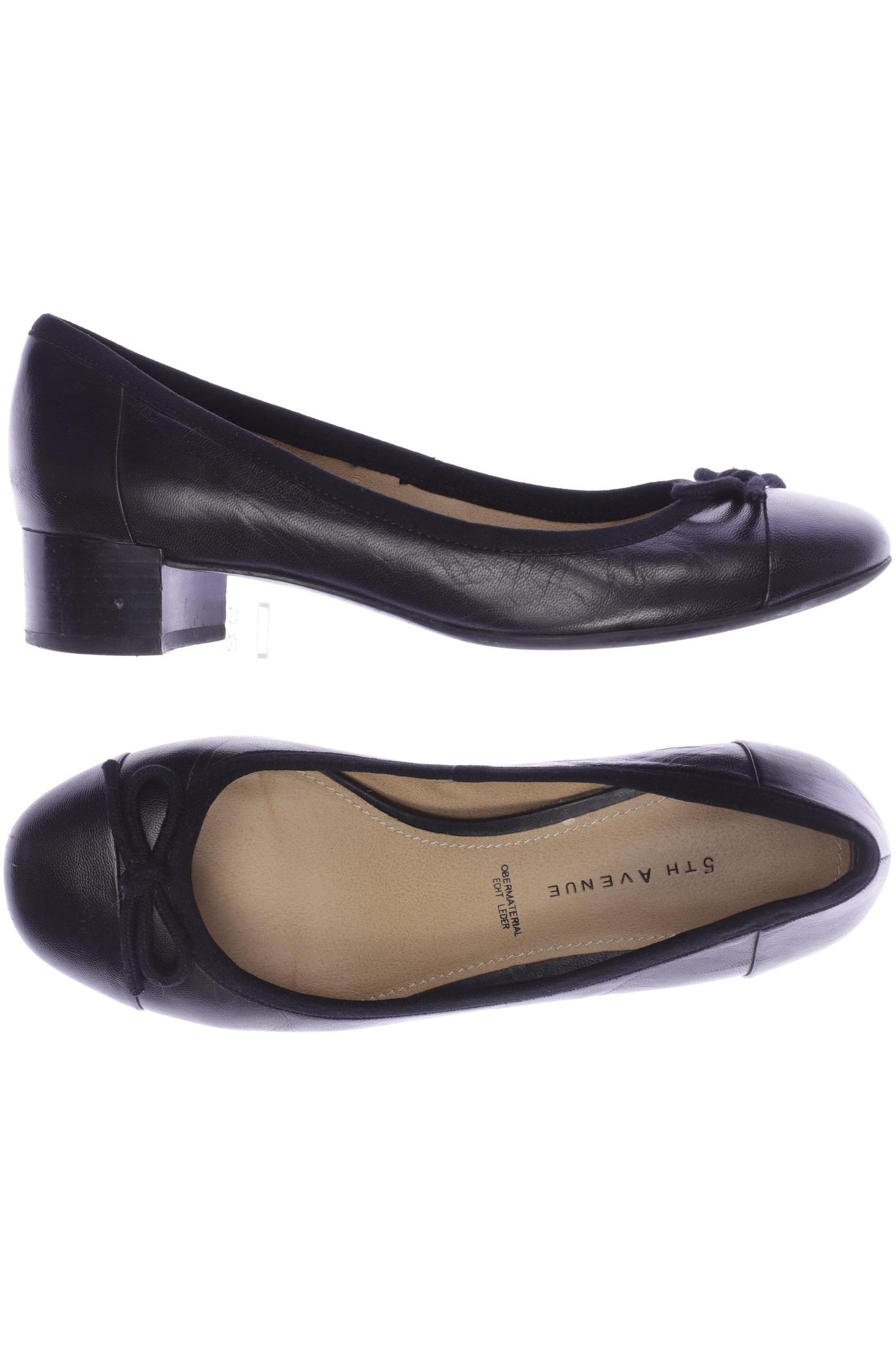 

5th Avenue Damen Ballerinas, schwarz, Gr. 36