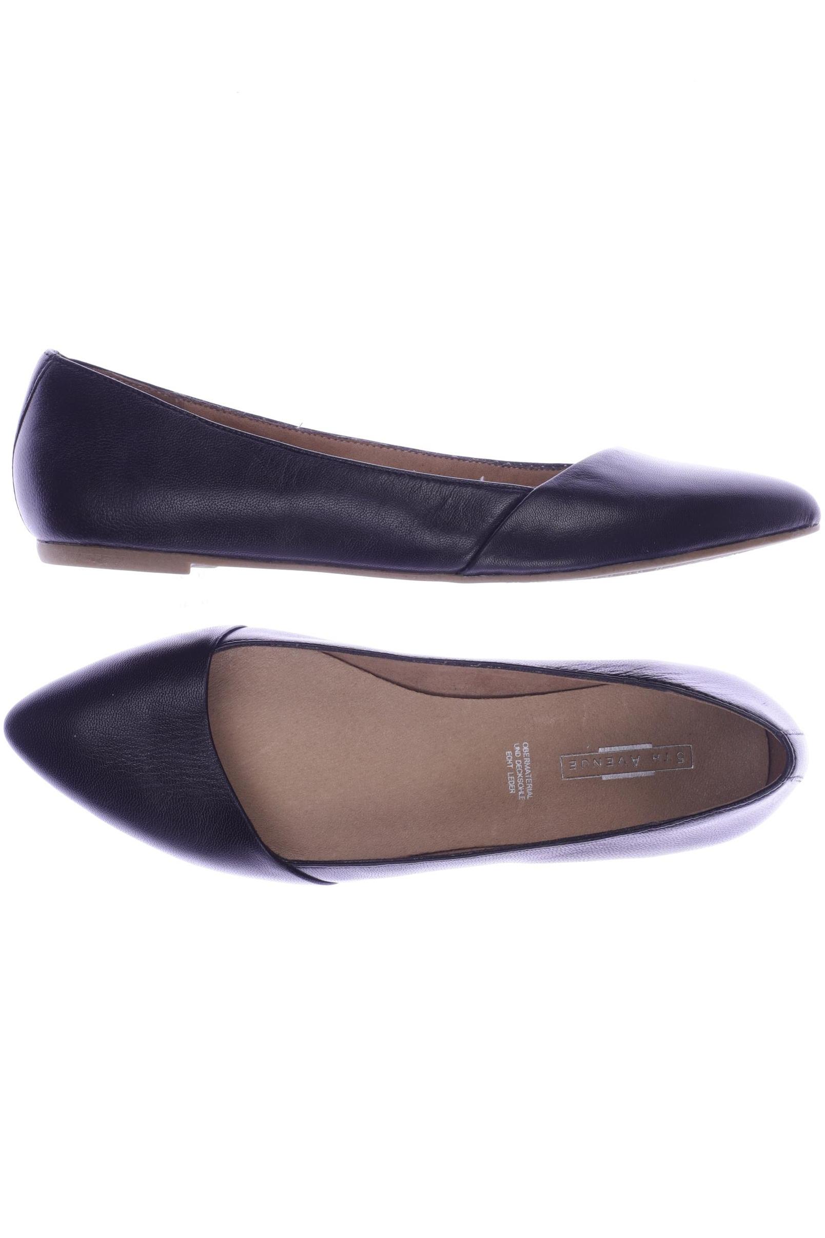 

5th Avenue Damen Ballerinas, schwarz, Gr. 38