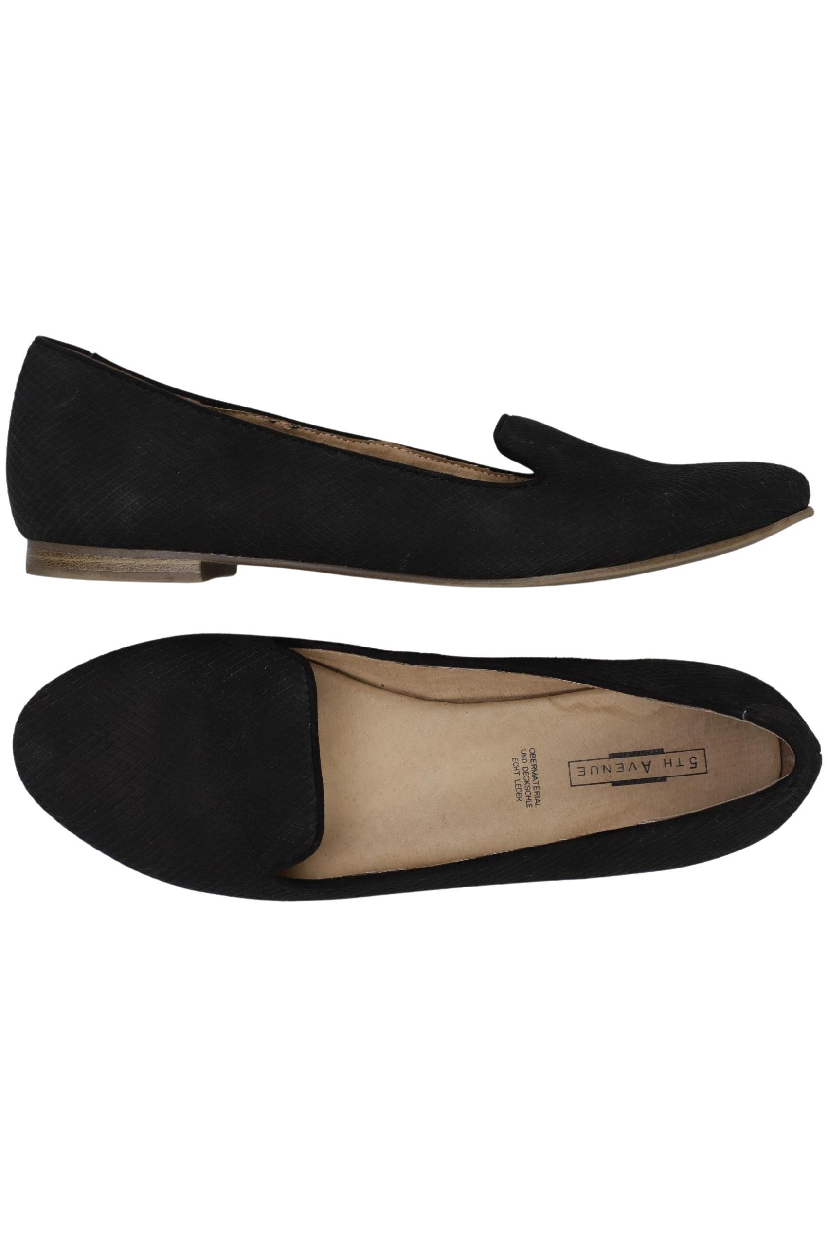

5th Avenue Damen Ballerinas, schwarz, Gr. 39
