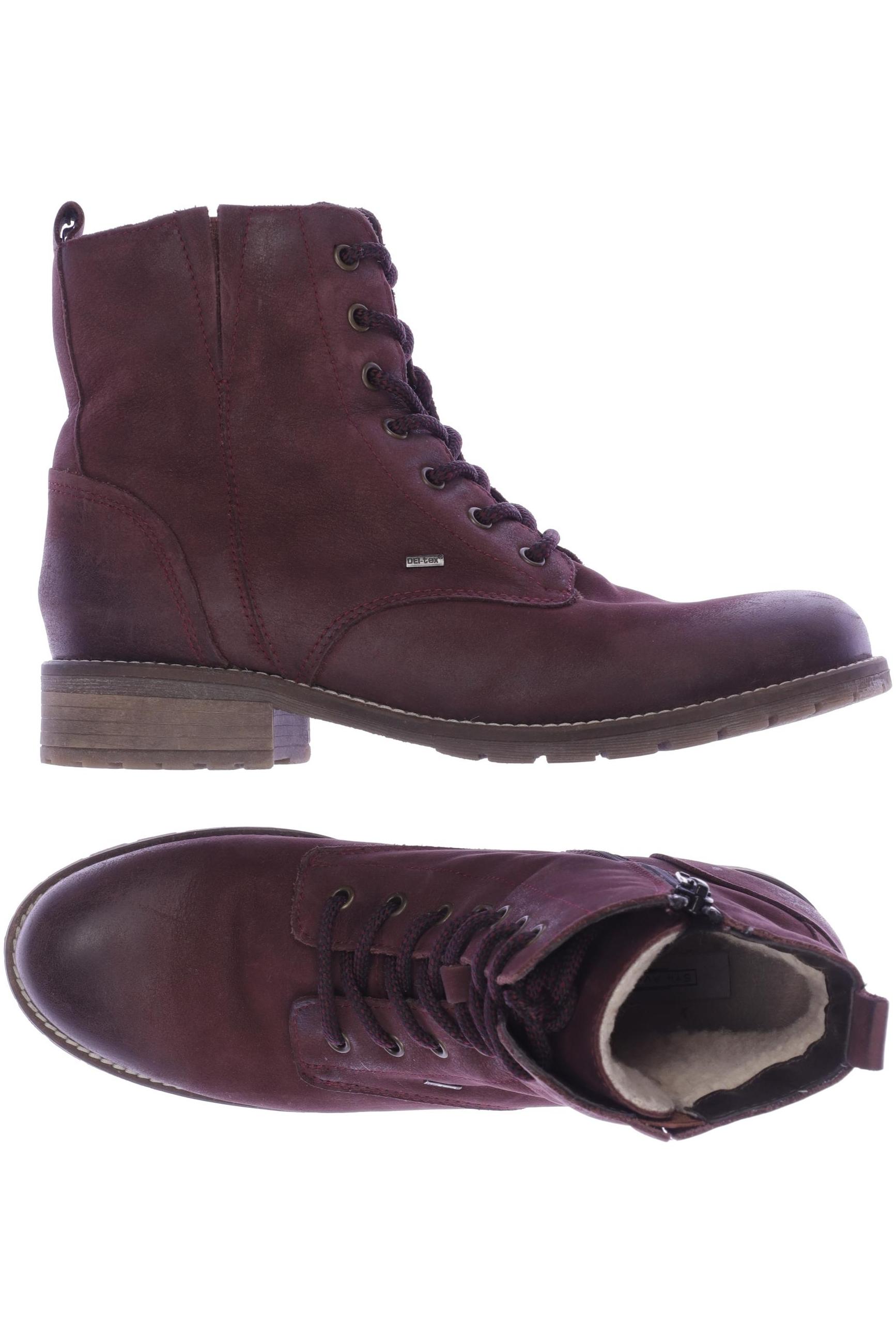 

5th Avenue Damen Stiefelette, bordeaux, Gr. 40