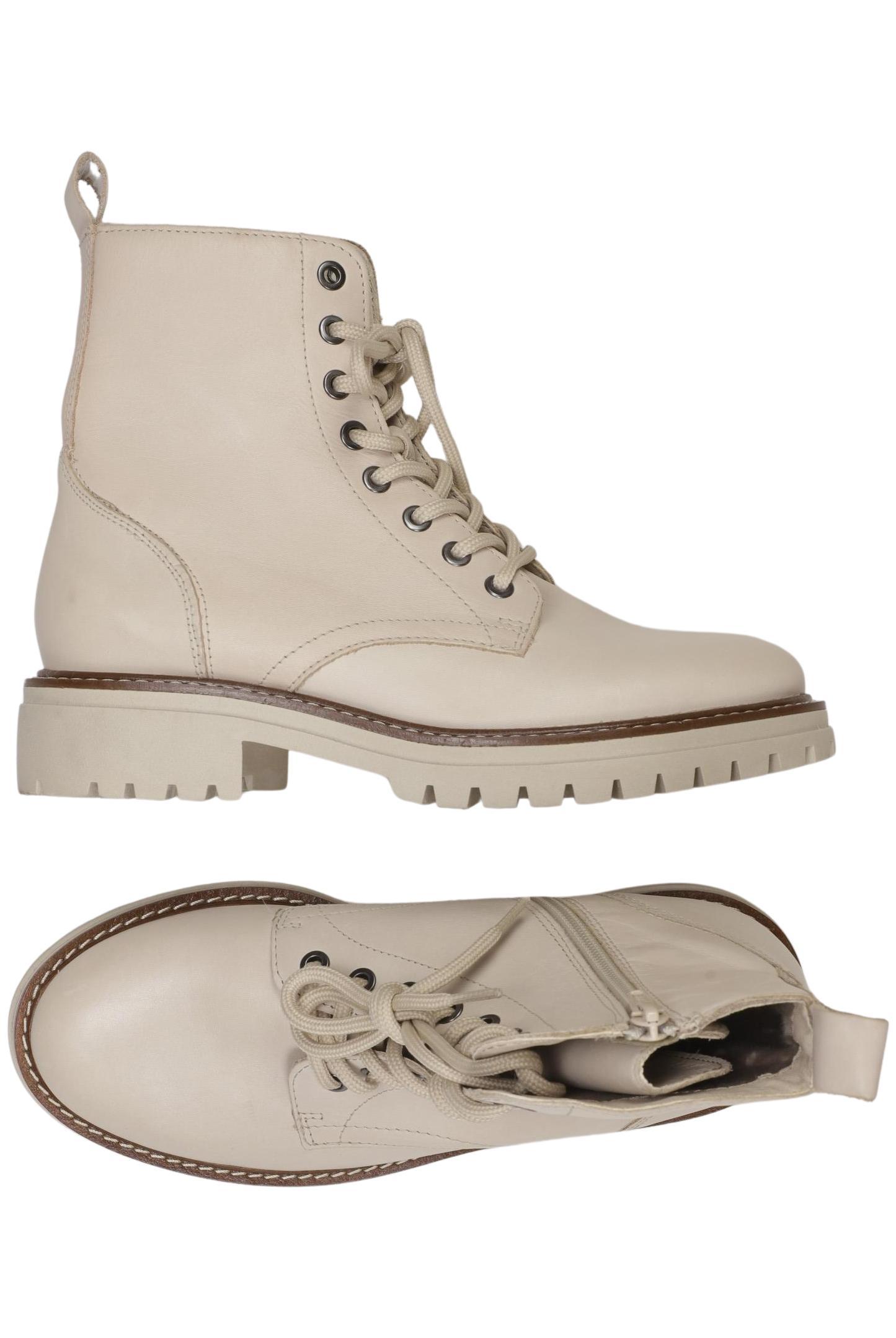 

5th Avenue Damen Stiefelette, cremeweiß, Gr. 38