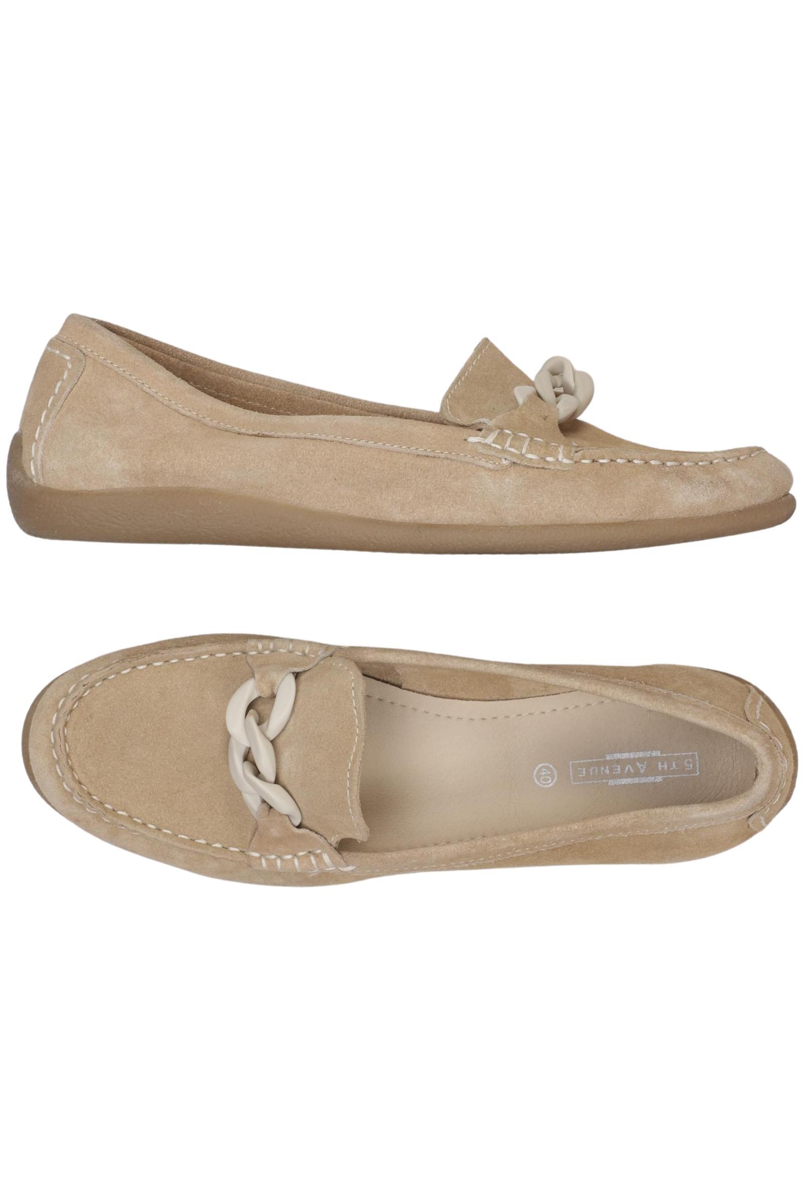 

5th Avenue Damen Halbschuh, beige, Gr. 40